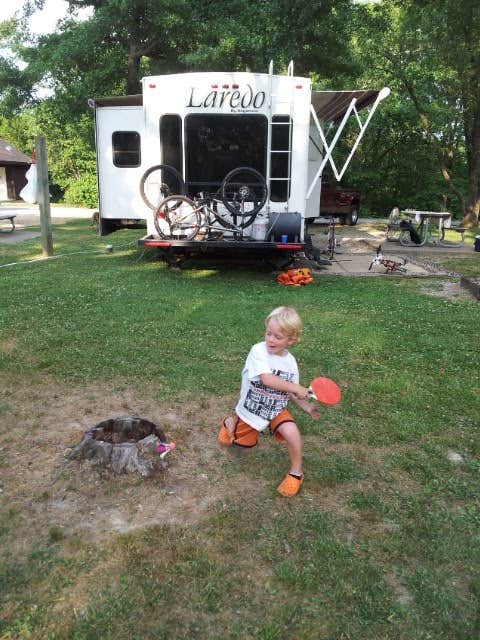 Christy C.'s photo of rv camping at Cuivre River State Park Campground near Kampsville, IL