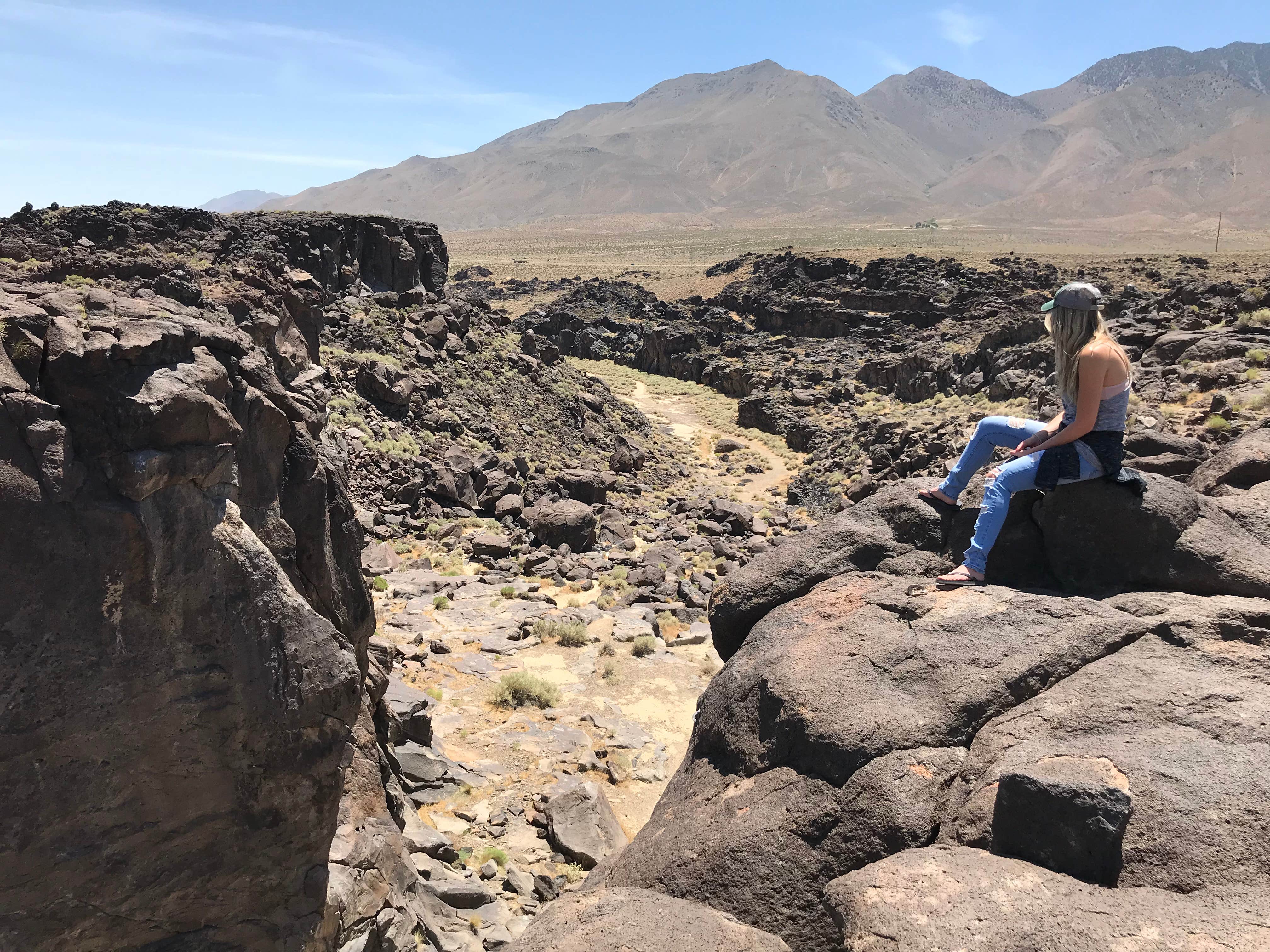 Camper submitted image from Fossil Falls Campground - 4