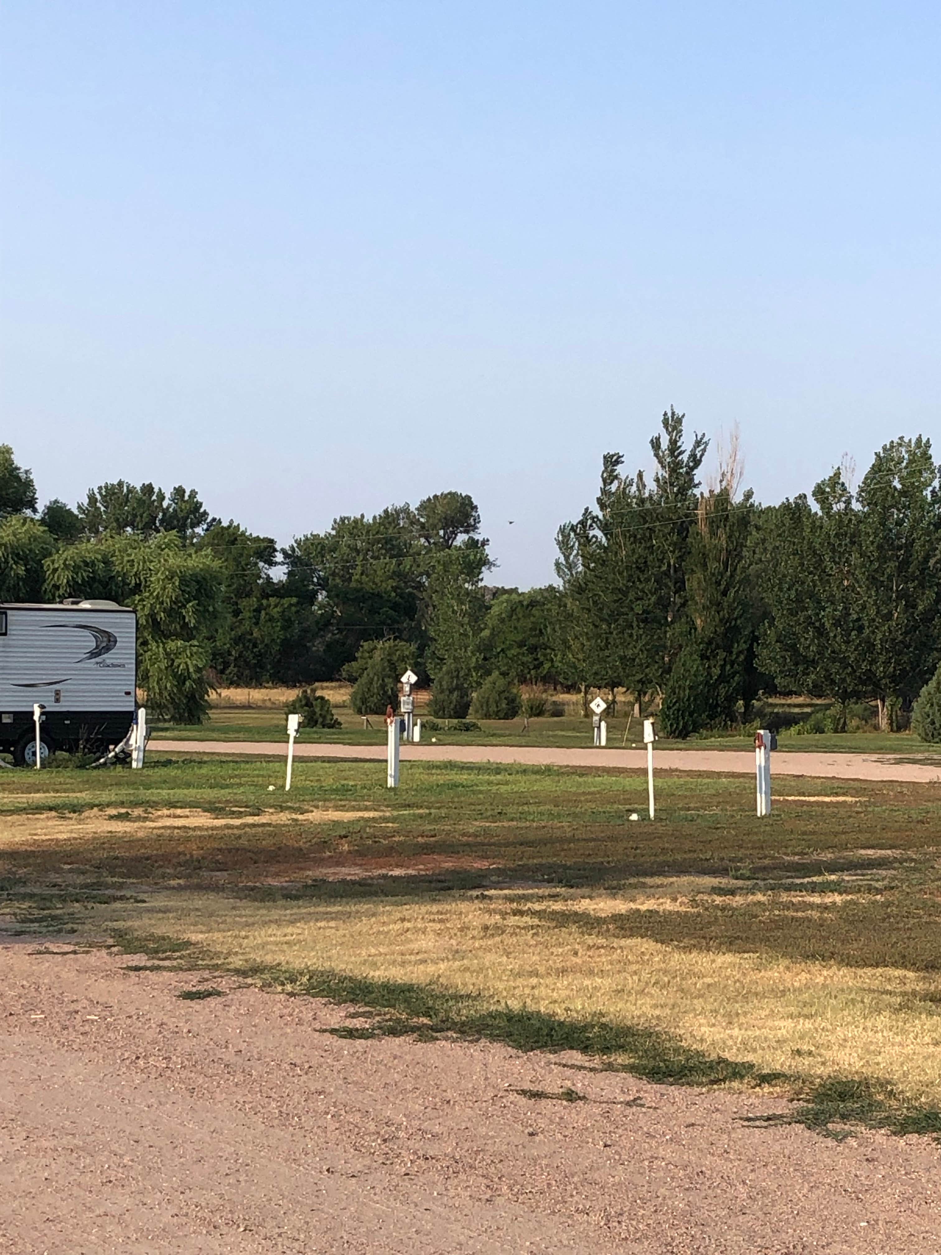 Karen J.'s photo of rv camping at Creekside RV Park near Sterling, CO