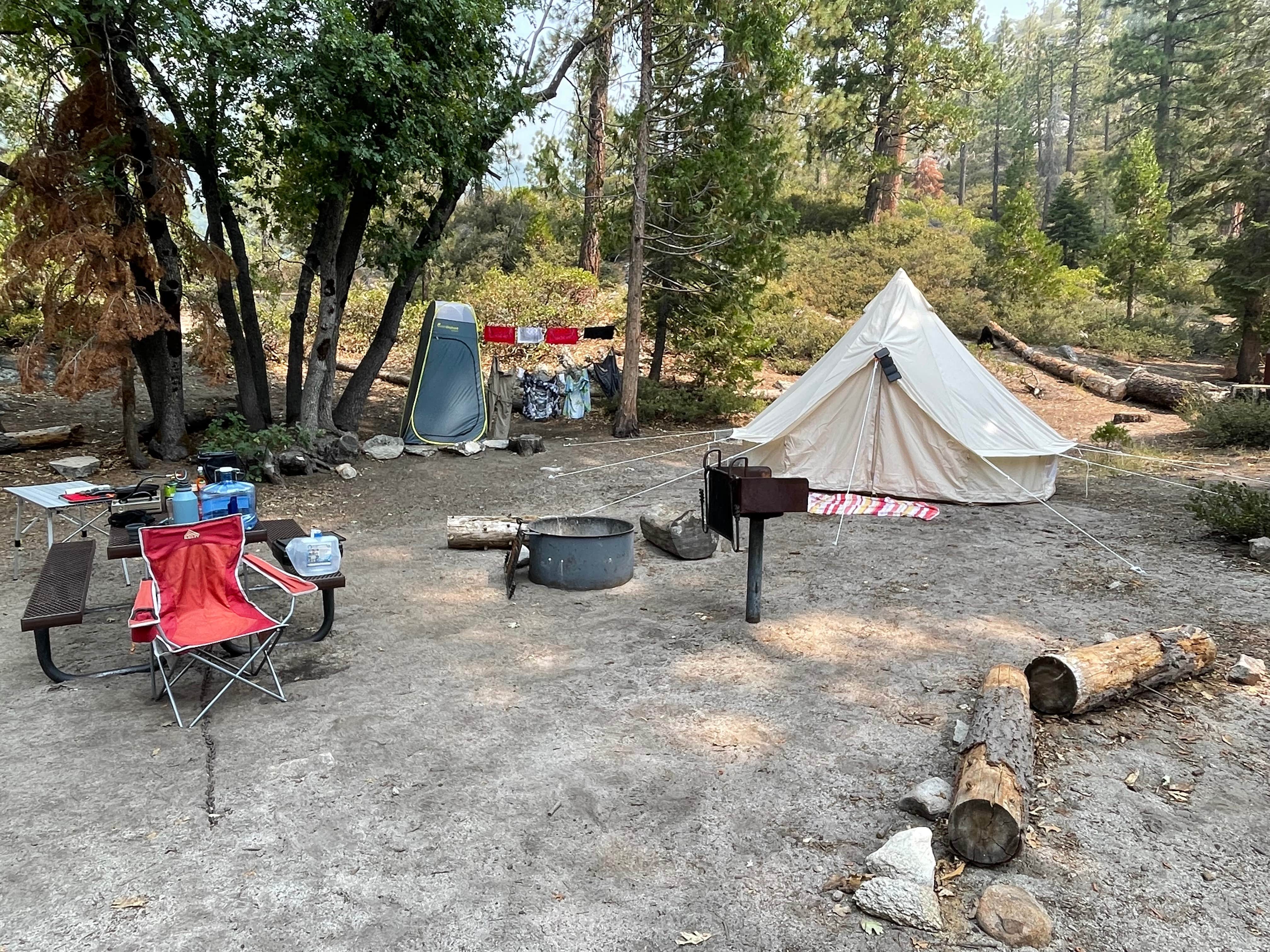 Van S.'s photo of tent camping at Lovers Leap Campground near South Lake Tahoe, CA