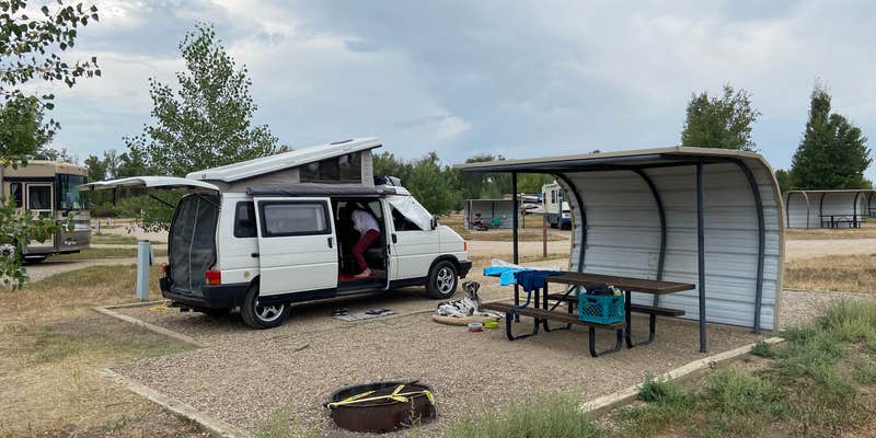 Camper submitted image from Yampa River Headquarters Campground — Yampa River State Park