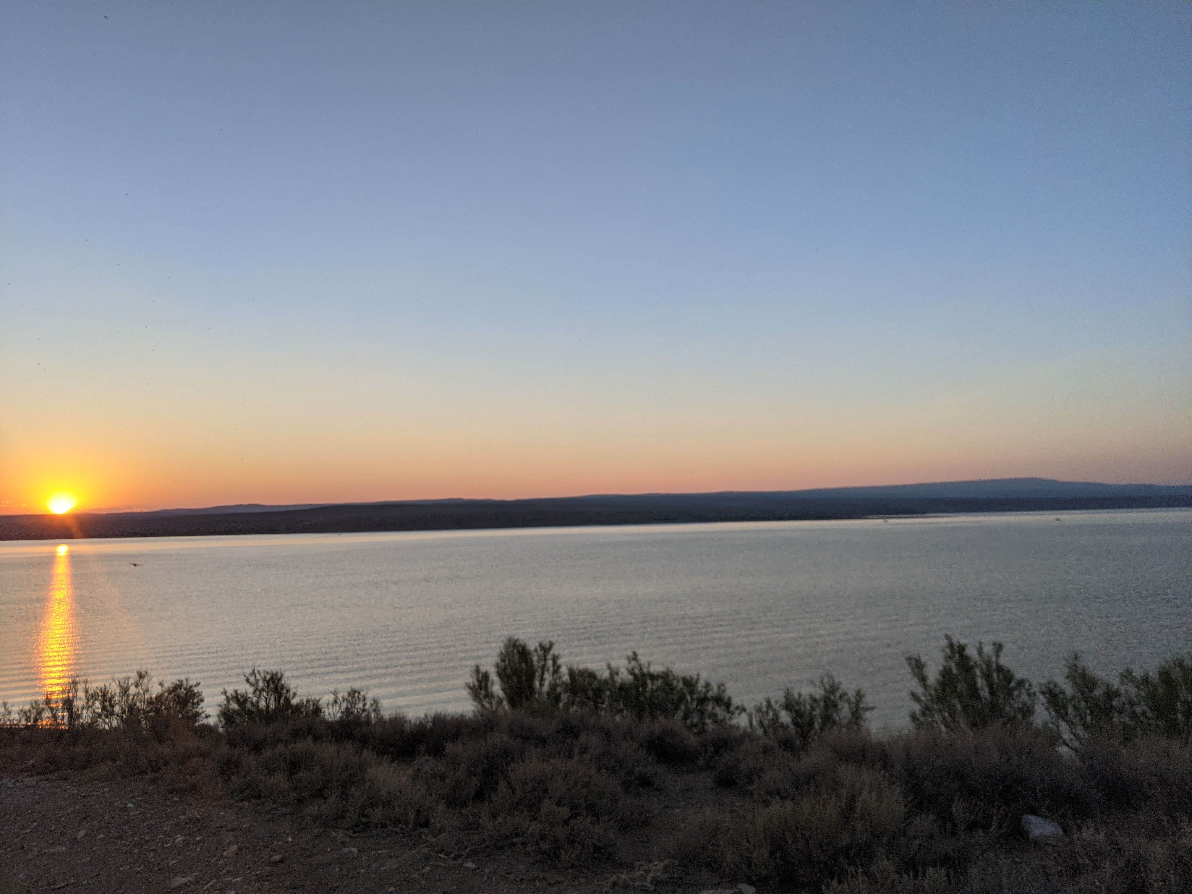 Daniel V.'s photo of a dispersed camping area at Buckboard Wash - Dispersed near Lonetree, WY