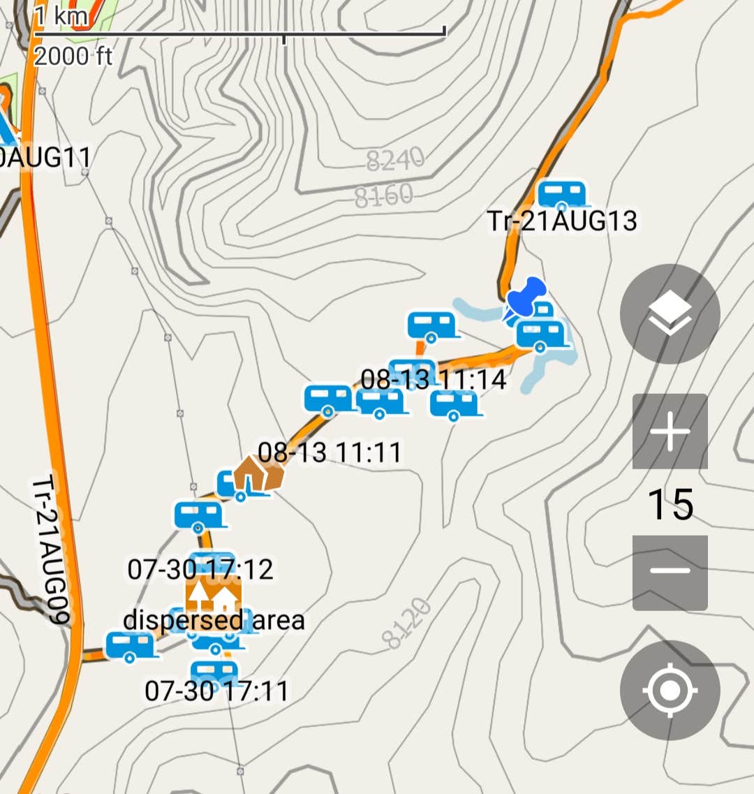 Camper submitted image from FS #049 Road Dispersed Camping Area - 4