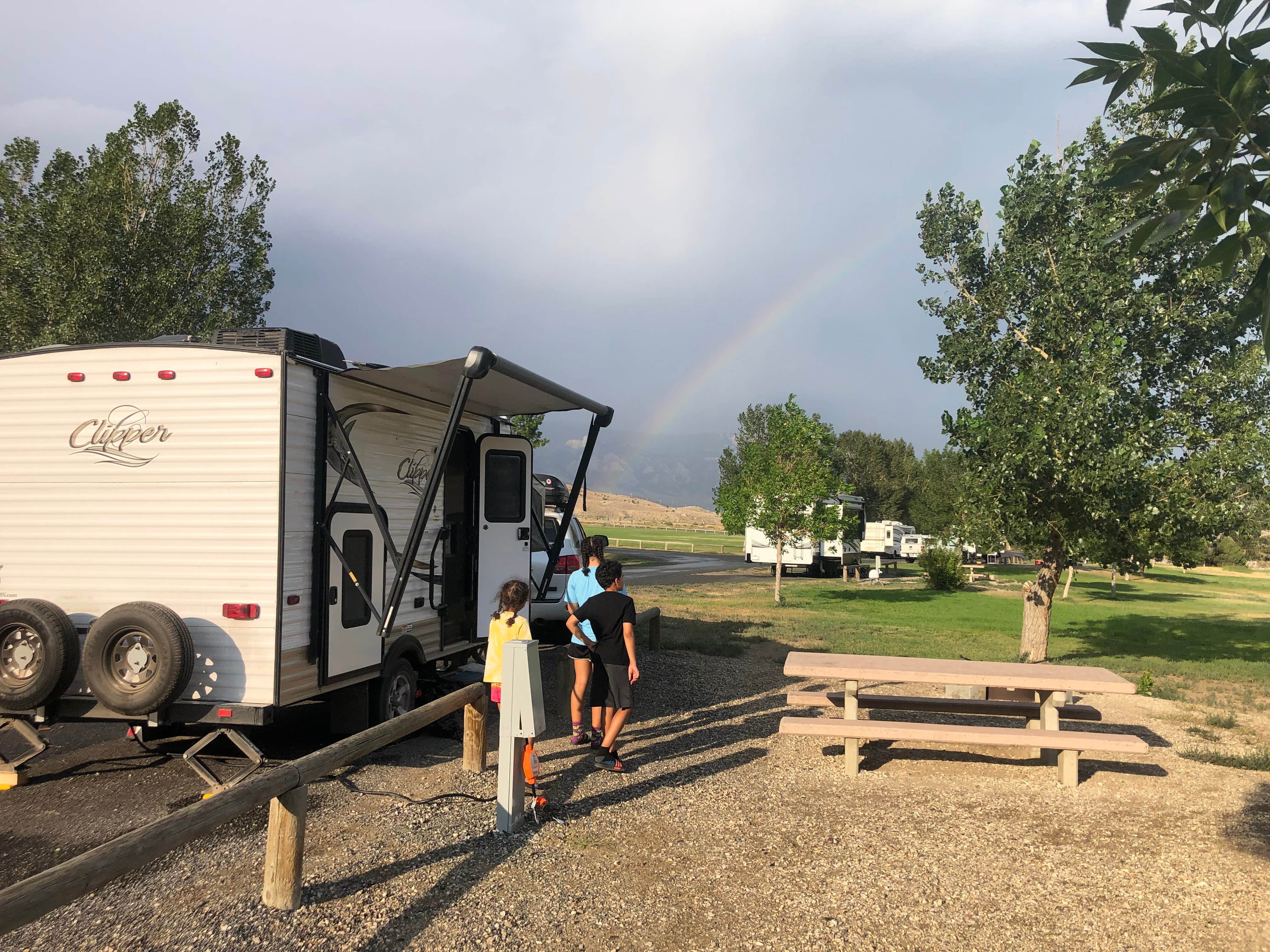 Camper-submitted photo at Lake Shore Campground — Buffalo Bill State Park near Meeteetse, WY