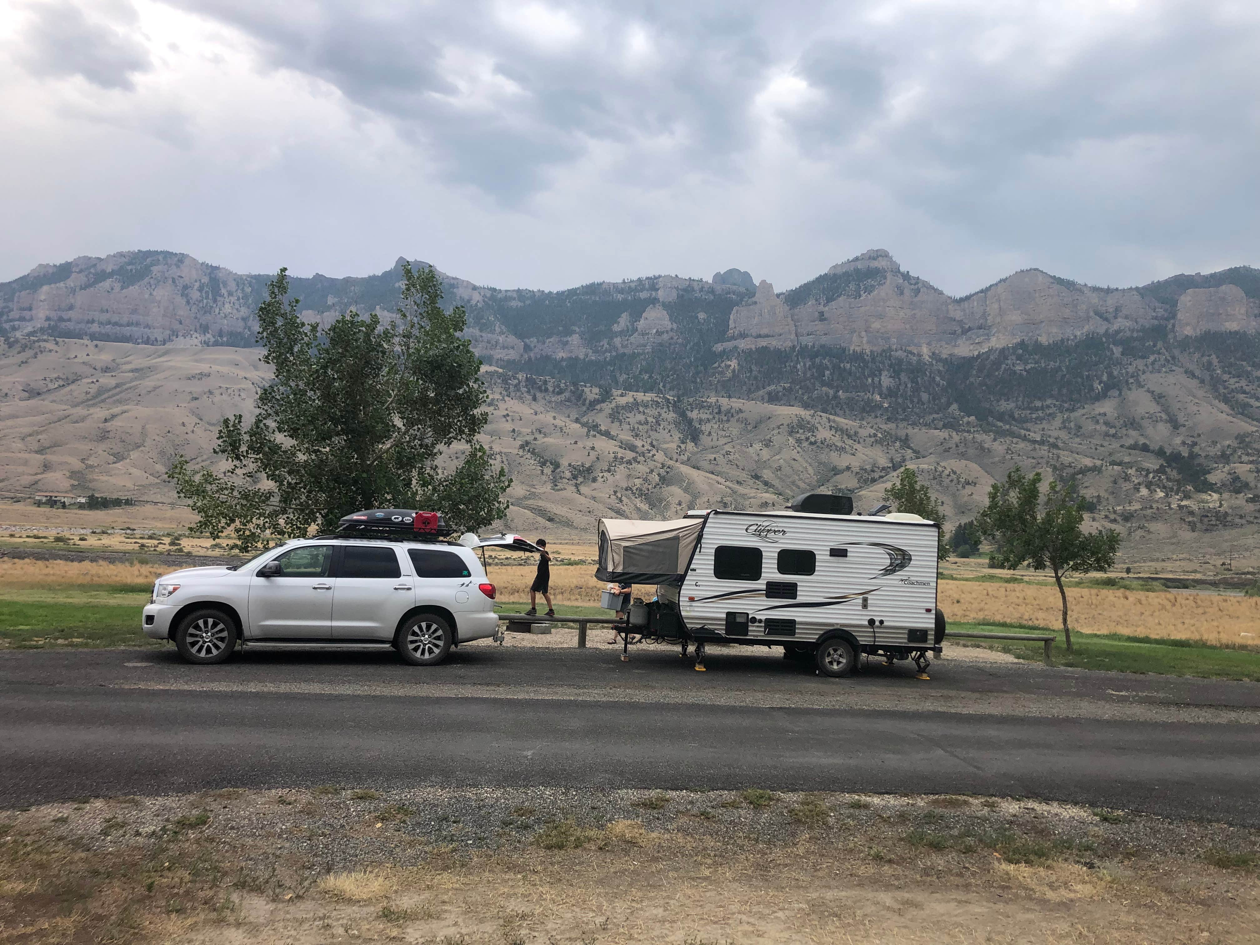 Camper-submitted photo at Lake Shore Campground — Buffalo Bill State Park near Meeteetse, WY
