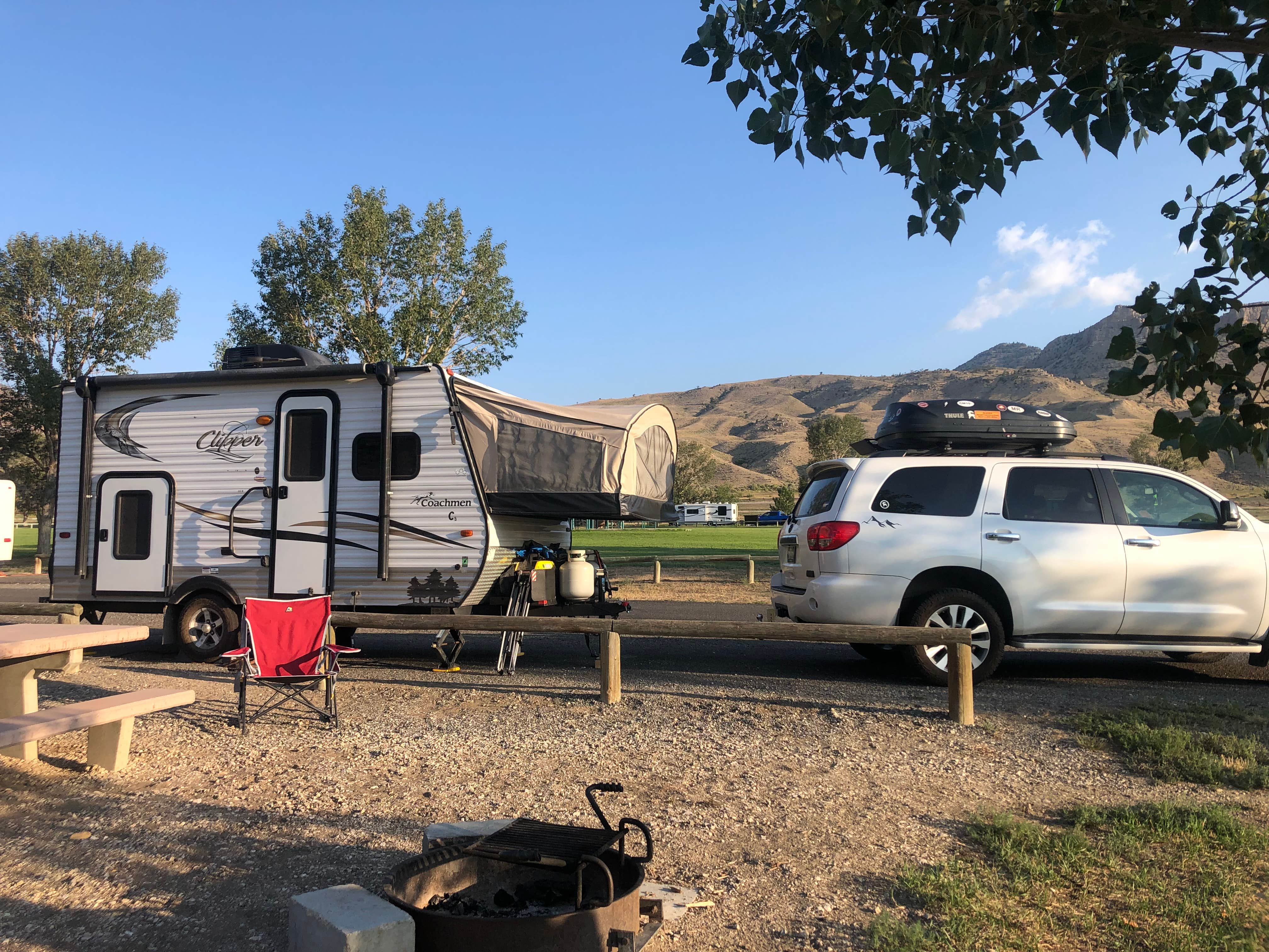 Camper-submitted photo at Lake Shore Campground — Buffalo Bill State Park near Meeteetse, WY