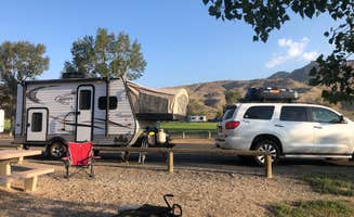 Macel C.'s photo at Lake Shore Campground — Buffalo Bill State Park near Cody, WY
