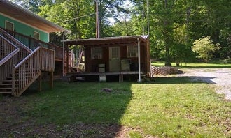 Camping near Fancher's Willow Branch Camp Ground: Lakeside Camping Cabin, Dandridge, Tennessee
