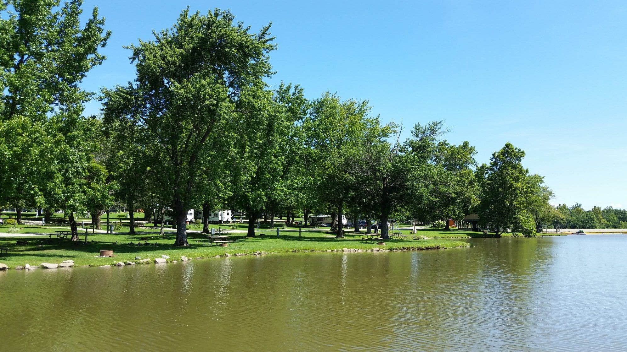 Camper-submitted photo at Yogi Bears Jellystone Park at Pine Lakes near Pittsfield, IL