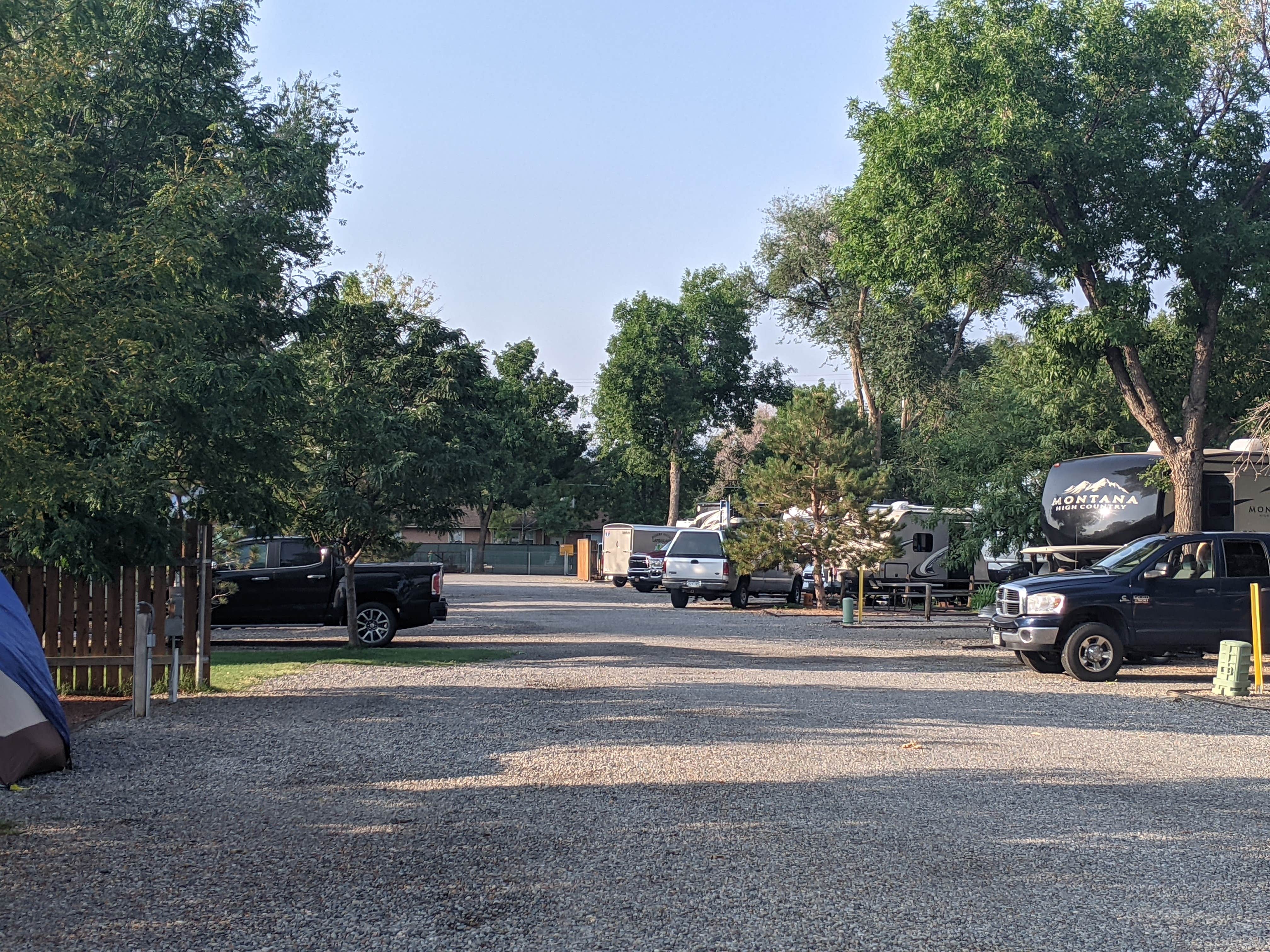 Greg L.'s photo of tent camping at Grand Junction KOA near Mack, CO