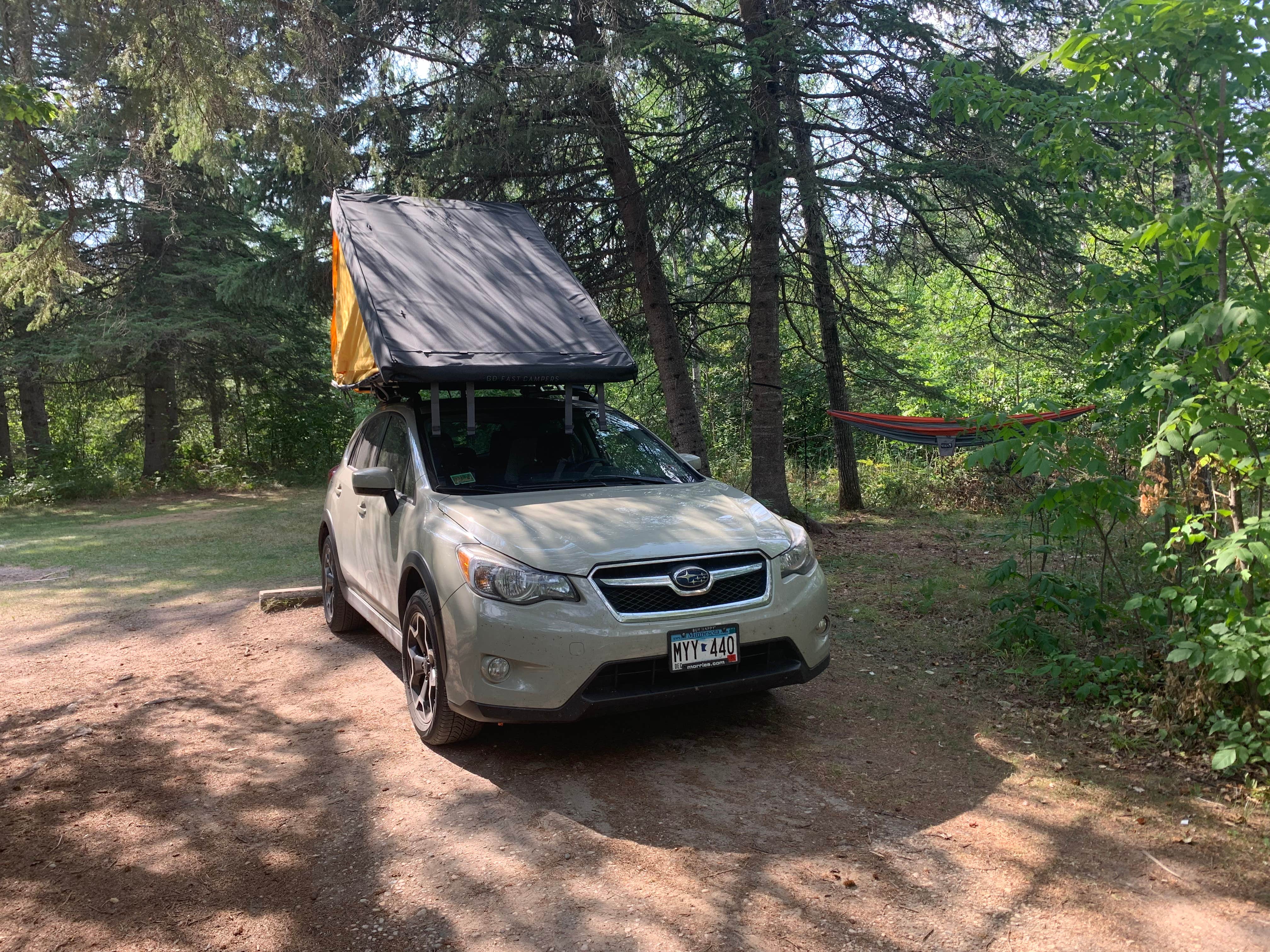 Torey H.'s photo of rv camping at Hayes Lake State Park Campground near Roseau, MN