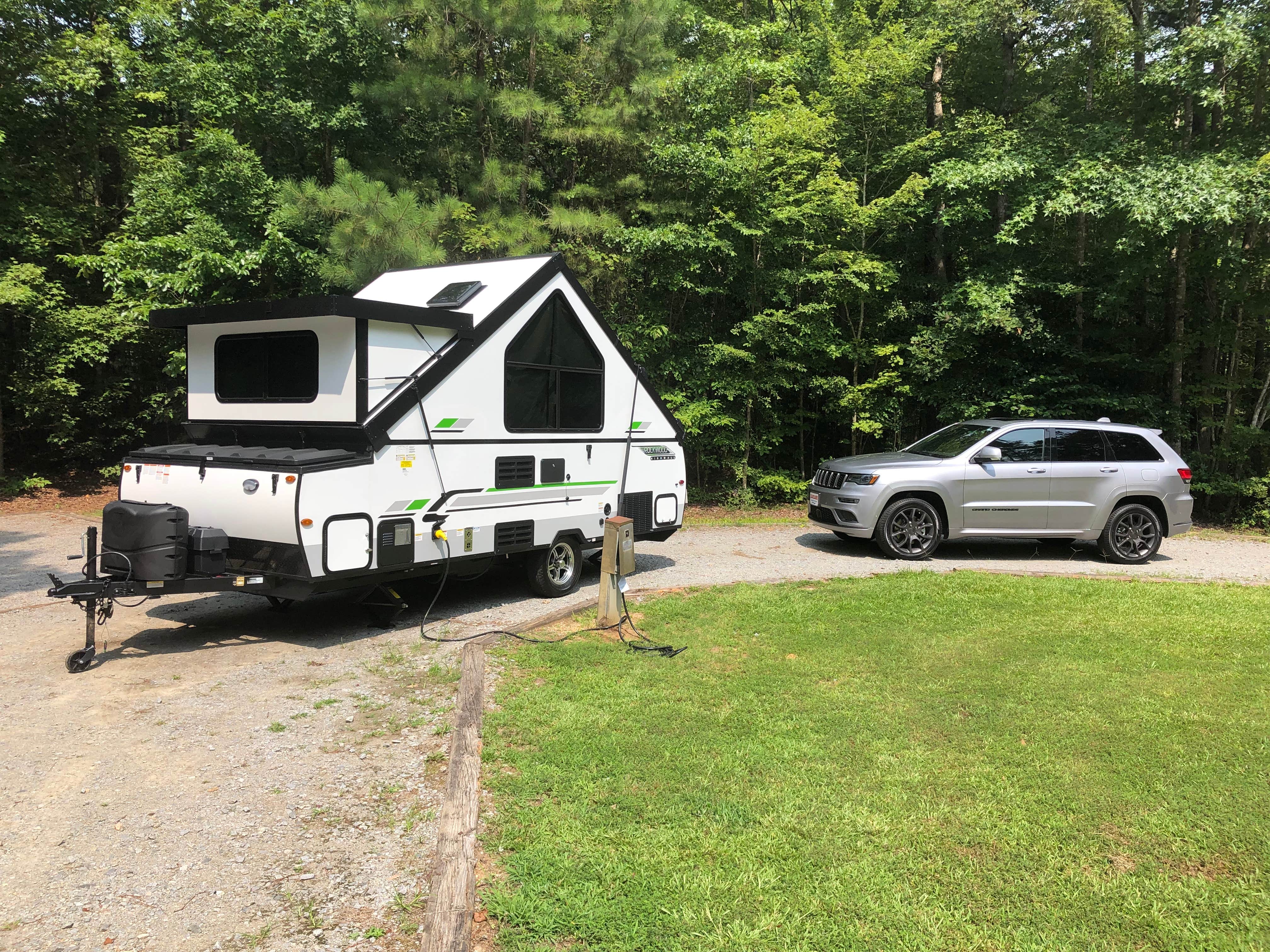 Candace and Sean B.'s photo at Medoc Mountain State Park Campground near Hollister, NC