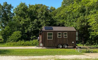 TJ & Laura S.'s photo of a cabin at Cuivre River State Park Campground near Hartford, IL