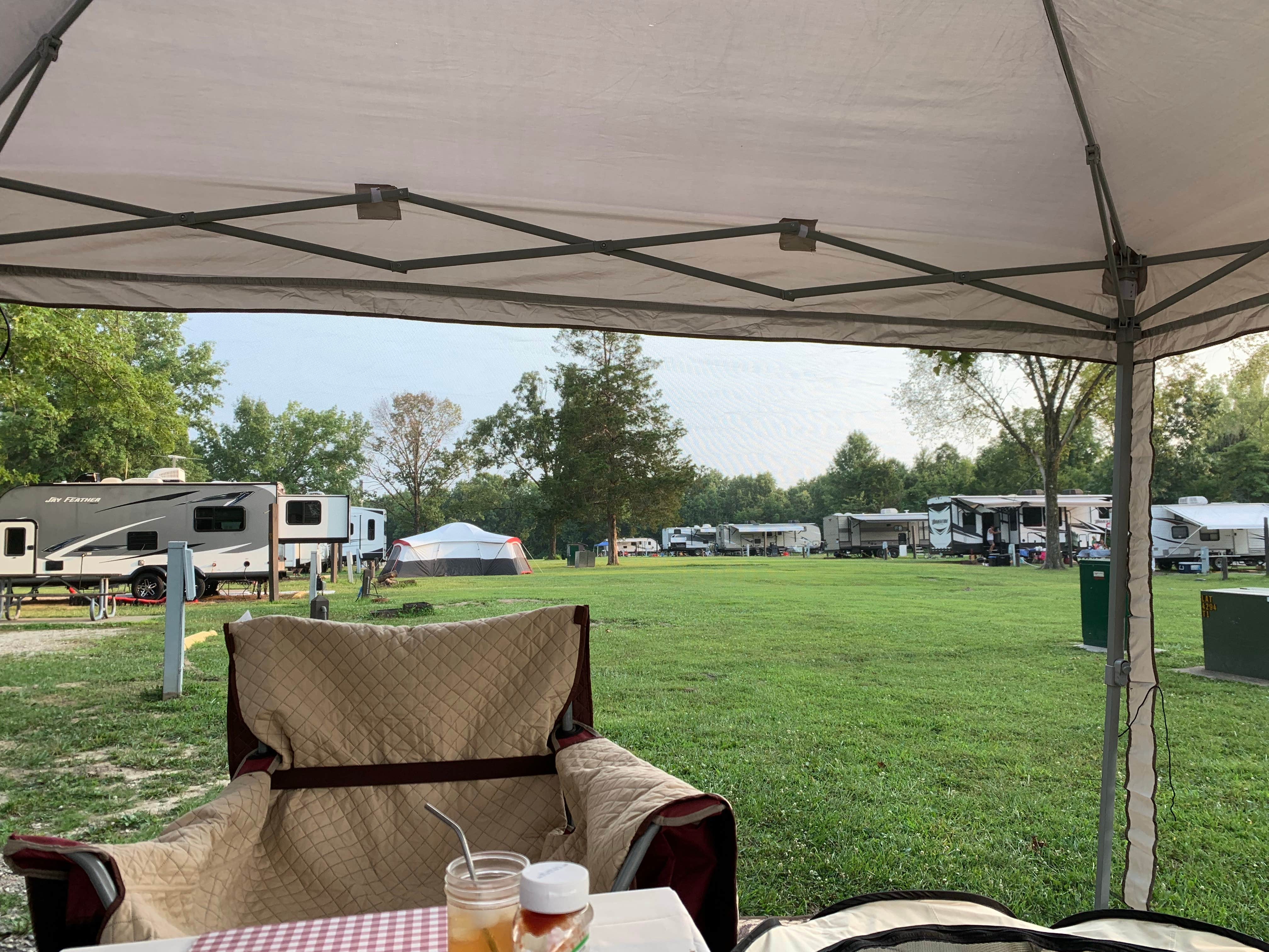 TJ & Laura S.'s photo of rv camping at Cuivre River State Park Campground near Kampsville, IL