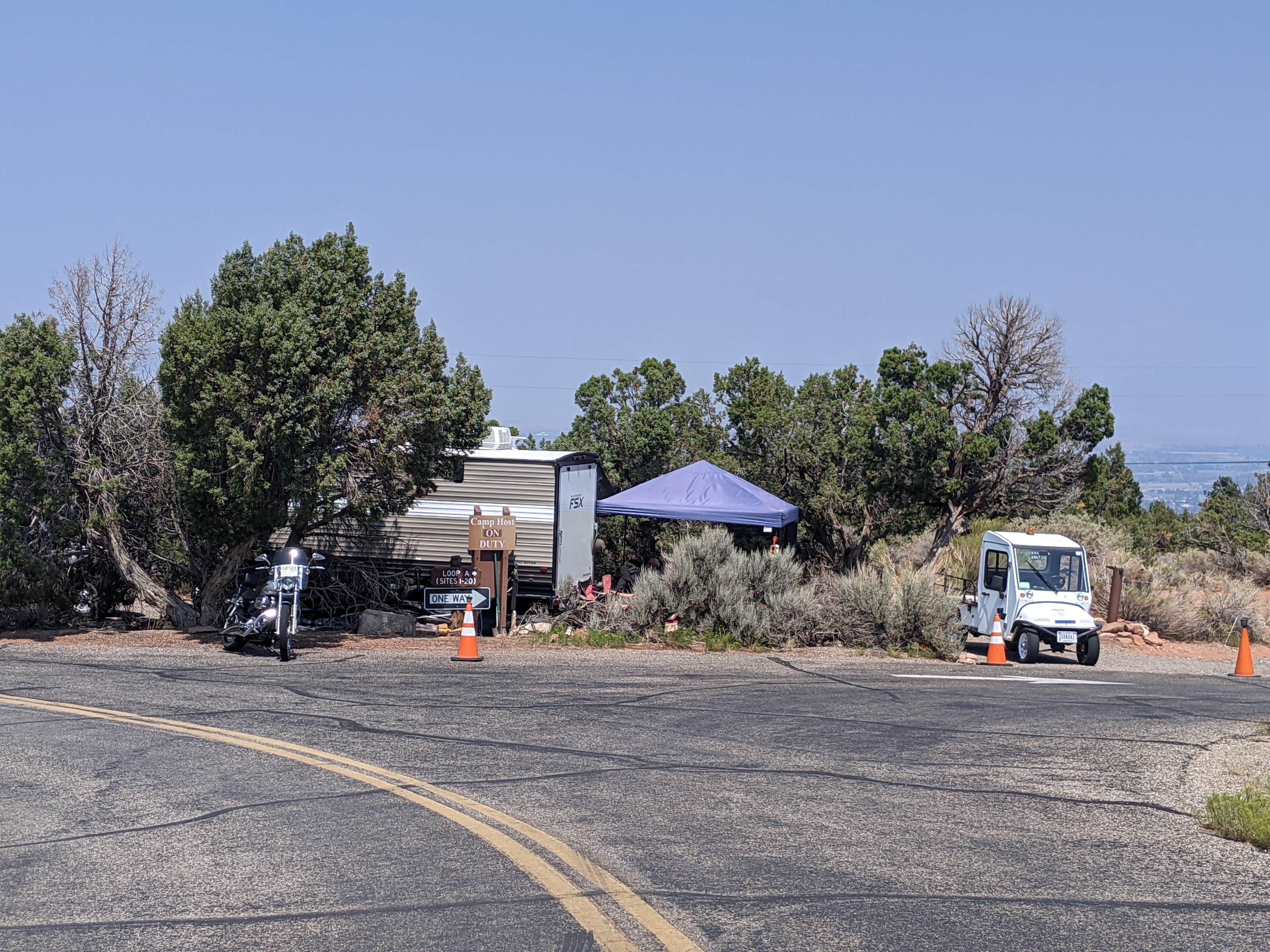 Greg L.'s photo of rv camping at Saddlehorn Campground — Colorado National Monument near Palisade, CO