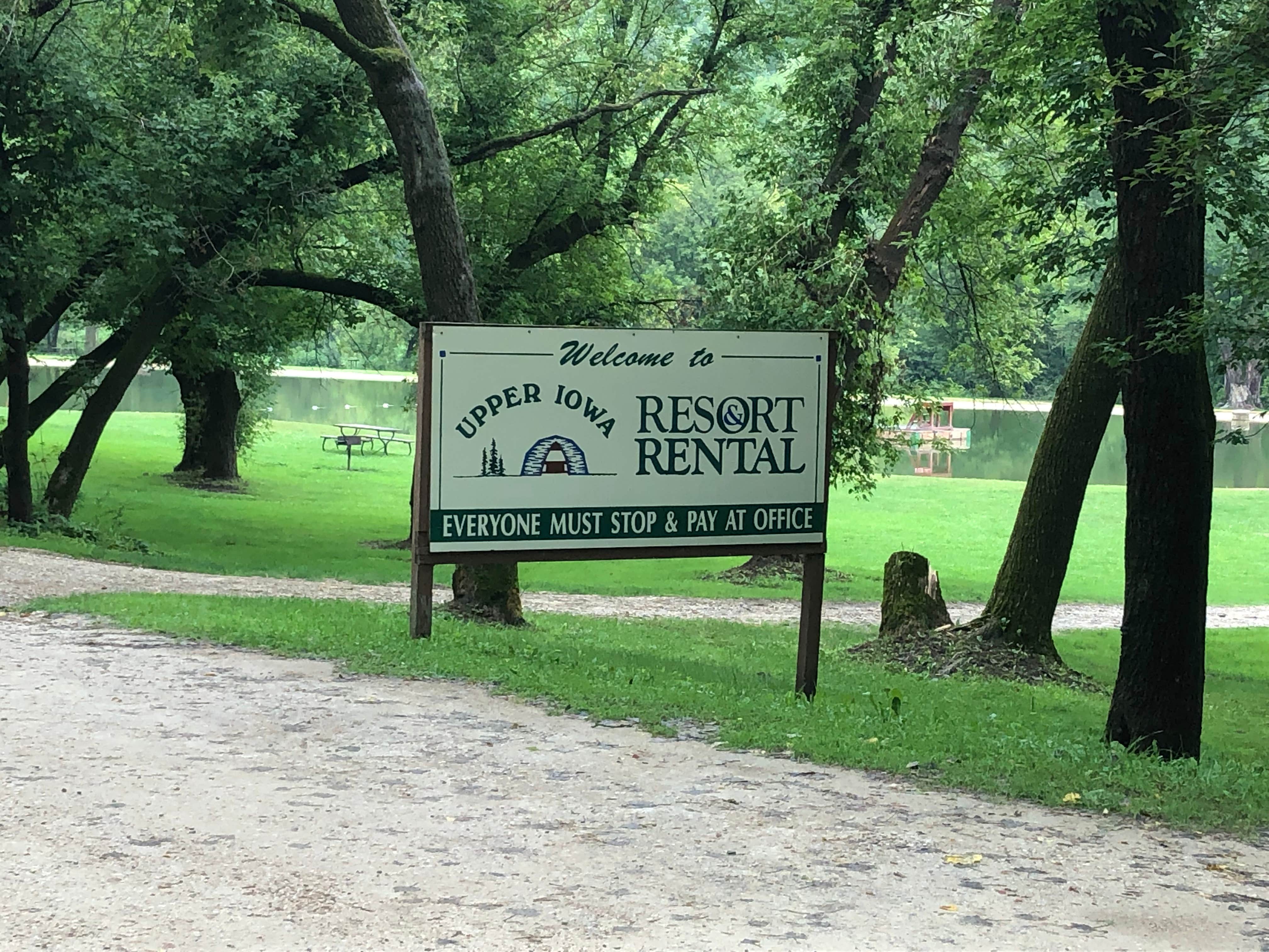 Camper-submitted photo at Upper Iowa Resort and Rental near Lansing, IA