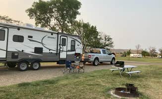Missy D.'s photo of rv camping at Farm Island State Recreation Area near Lake Oahe