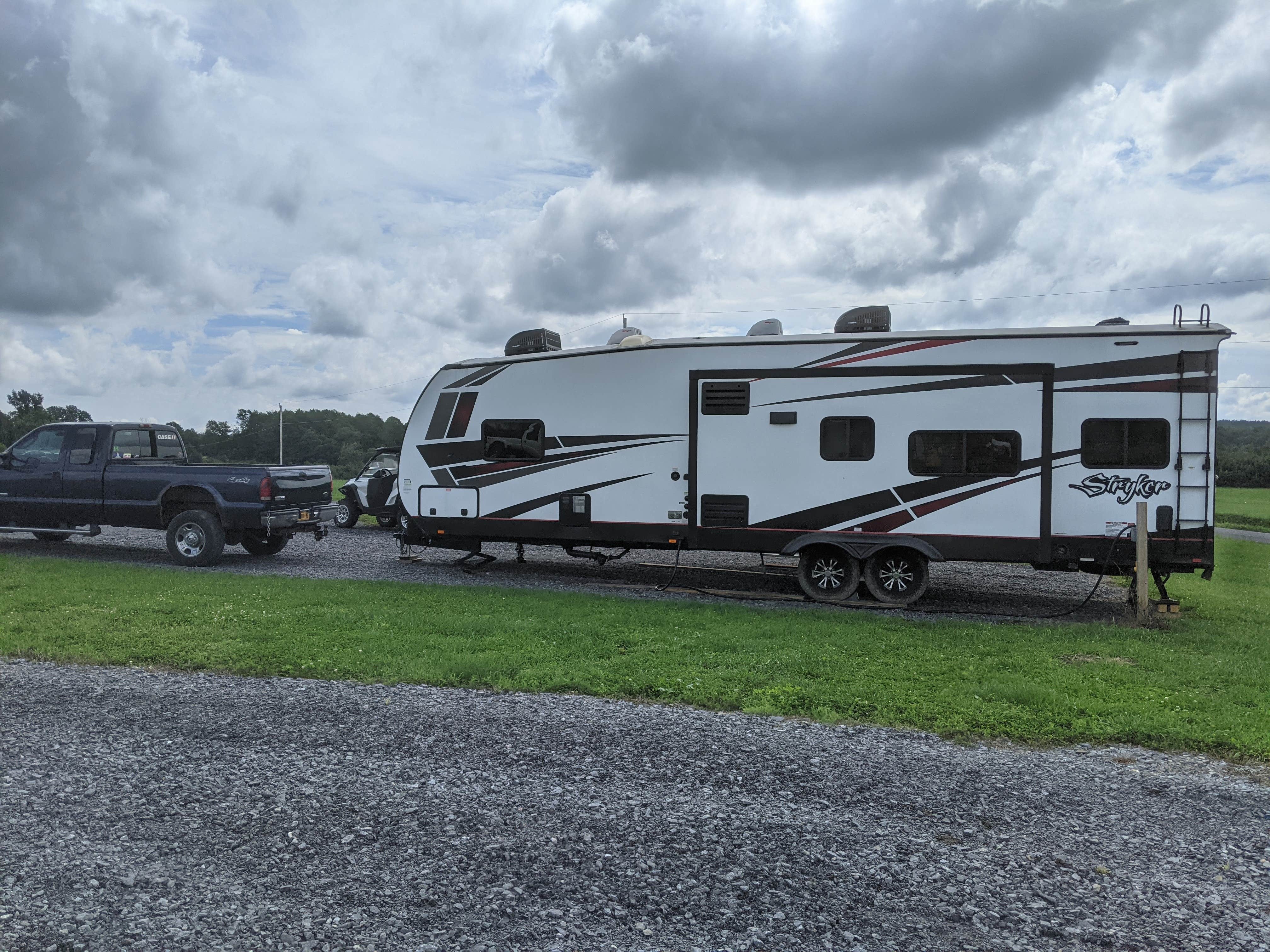 Jason's photo of rv camping at Cedar Creek Cabin near Copenhagen, NY