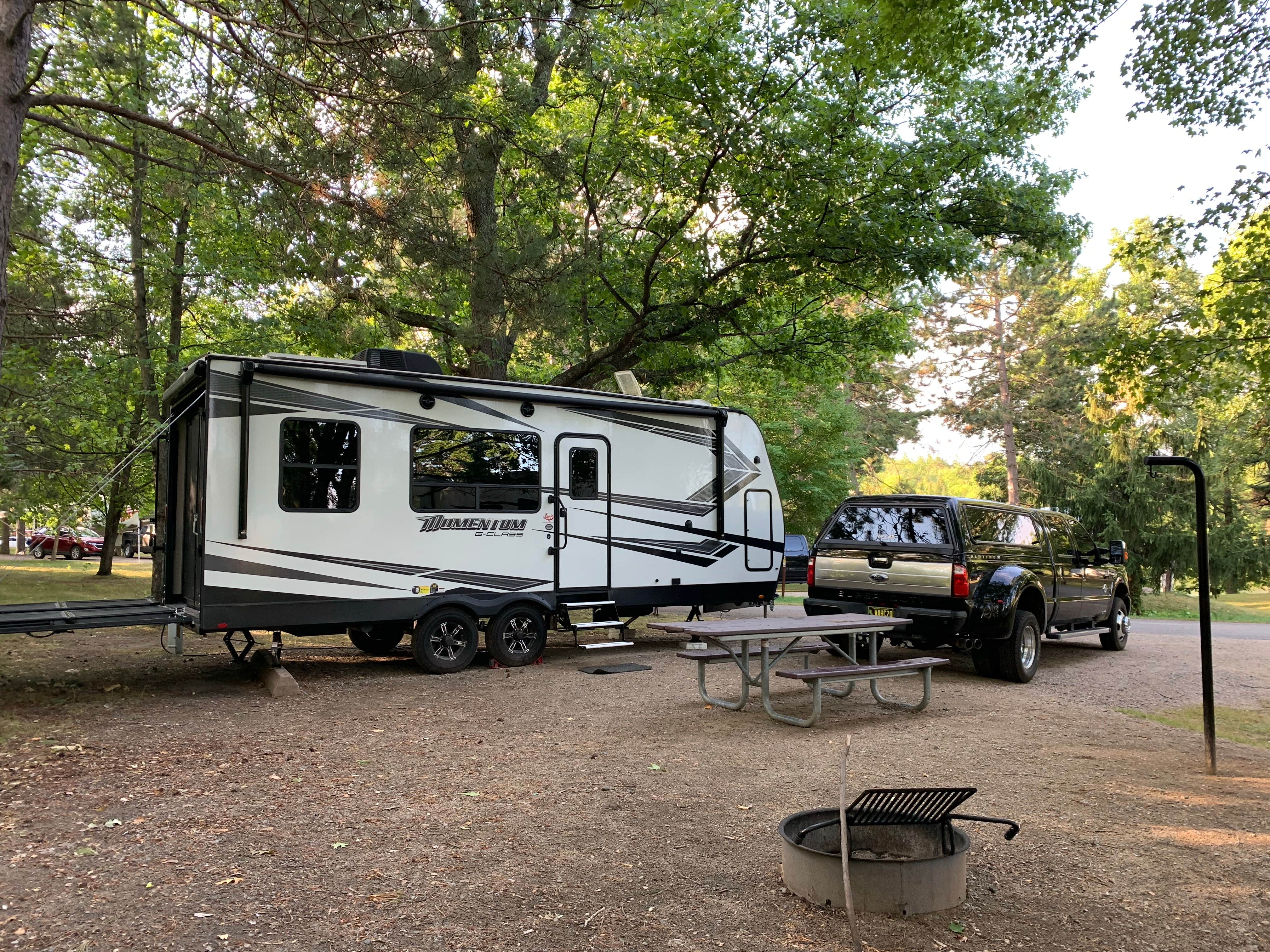 Shari M.'s photo of rv camping at Pokegama Dam Campground near Palisade, MN