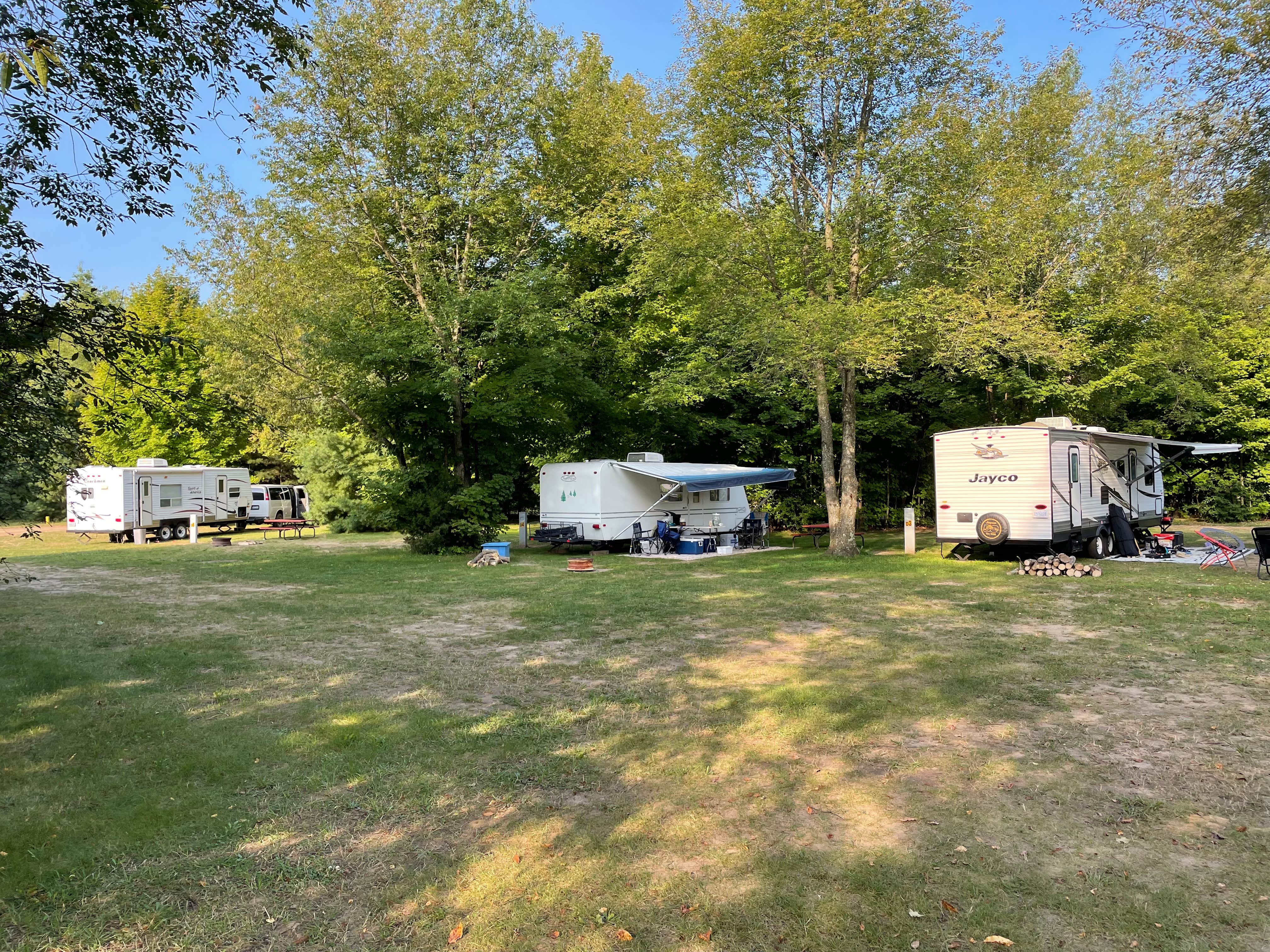 Matthew E.'s photo of rv camping at Kampvilla Park, LLC near Maple City, MI