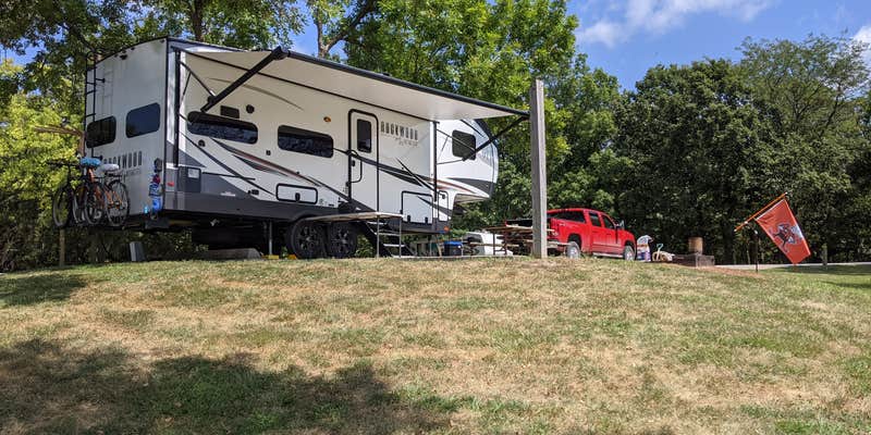 Camper submitted image from Long Branch State Park Campground