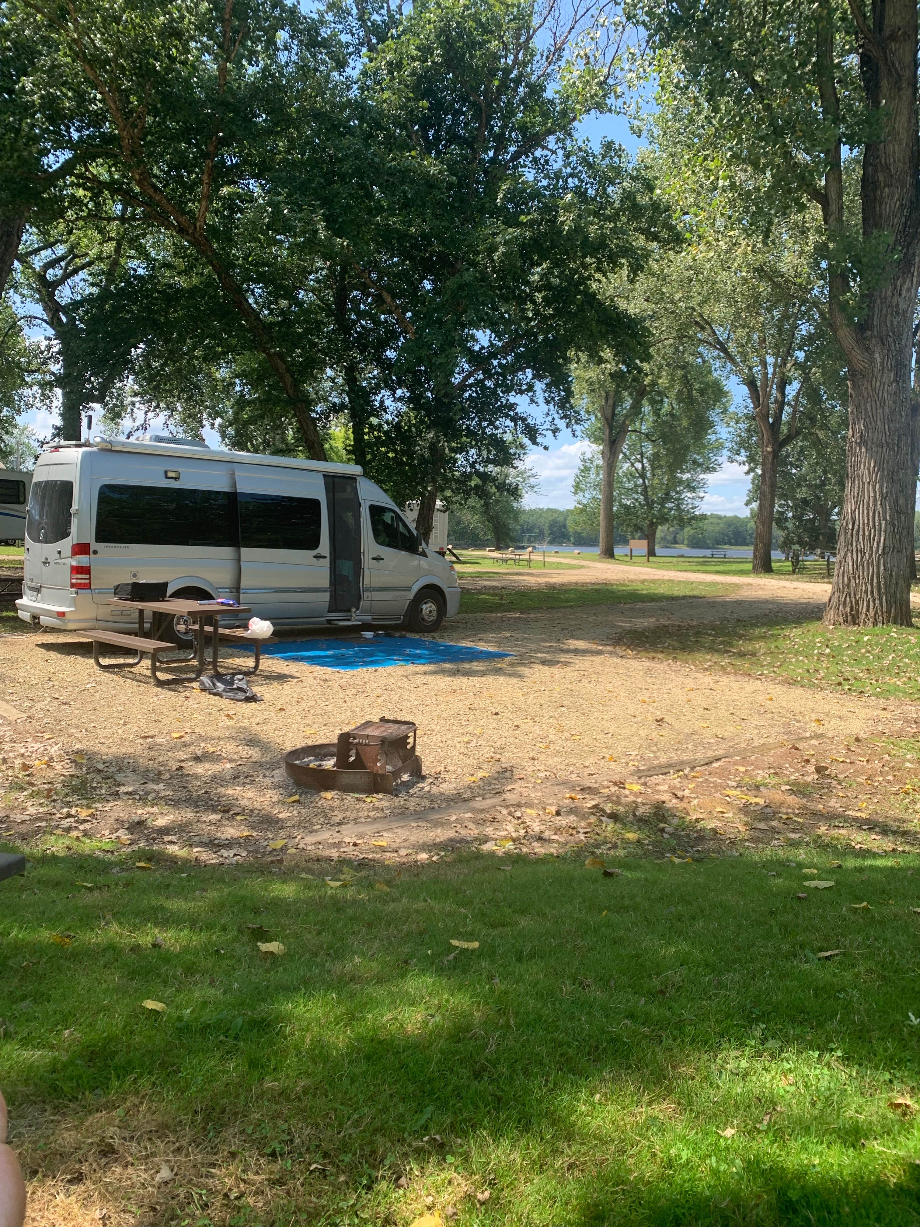 Mark G.'s photo of rv camping at Blackhawk Park near De Soto, WI
