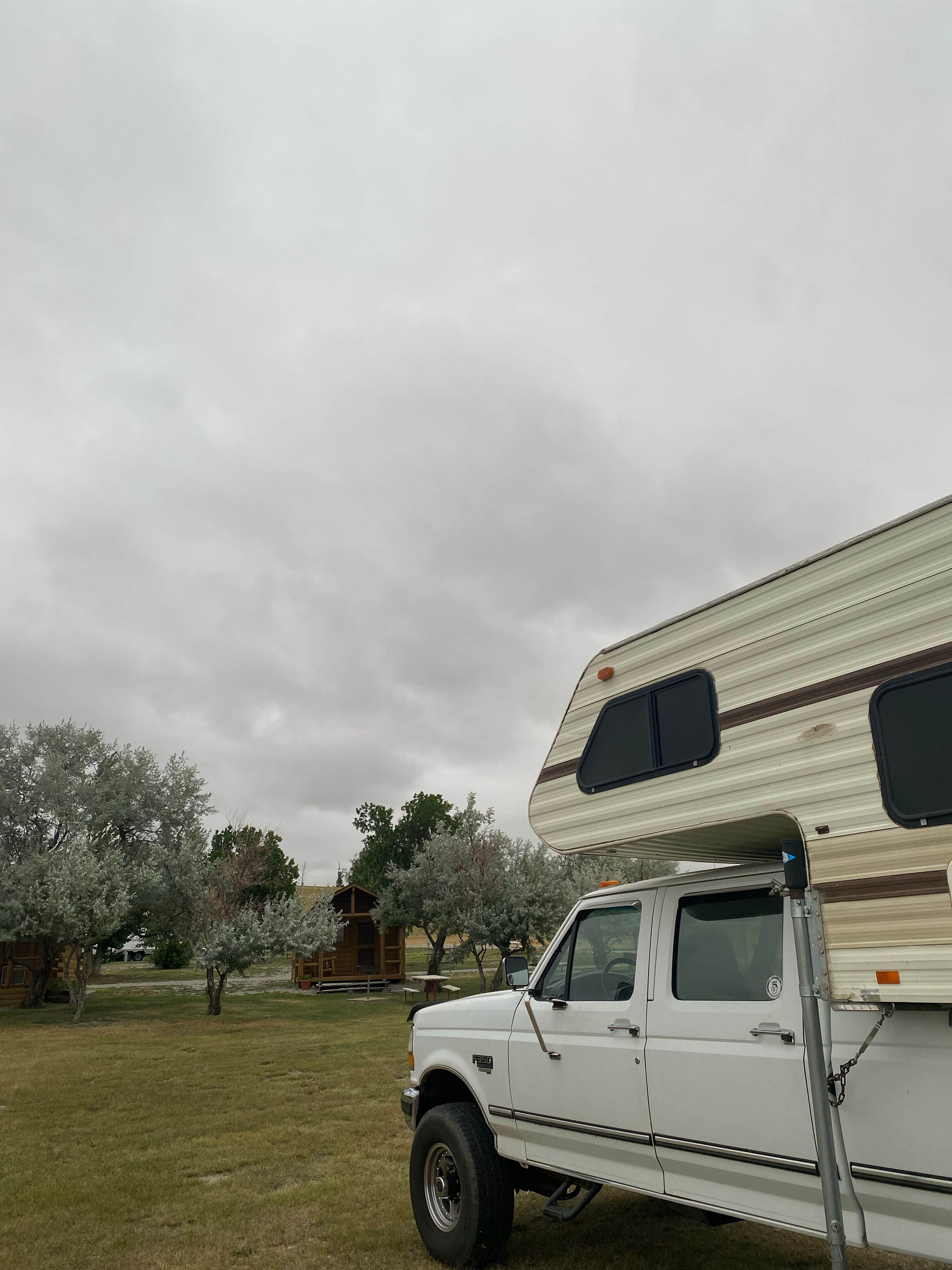 Angelina H.'s photo of rv camping at Choteau Mountain View RV Campground near Ulm, MT