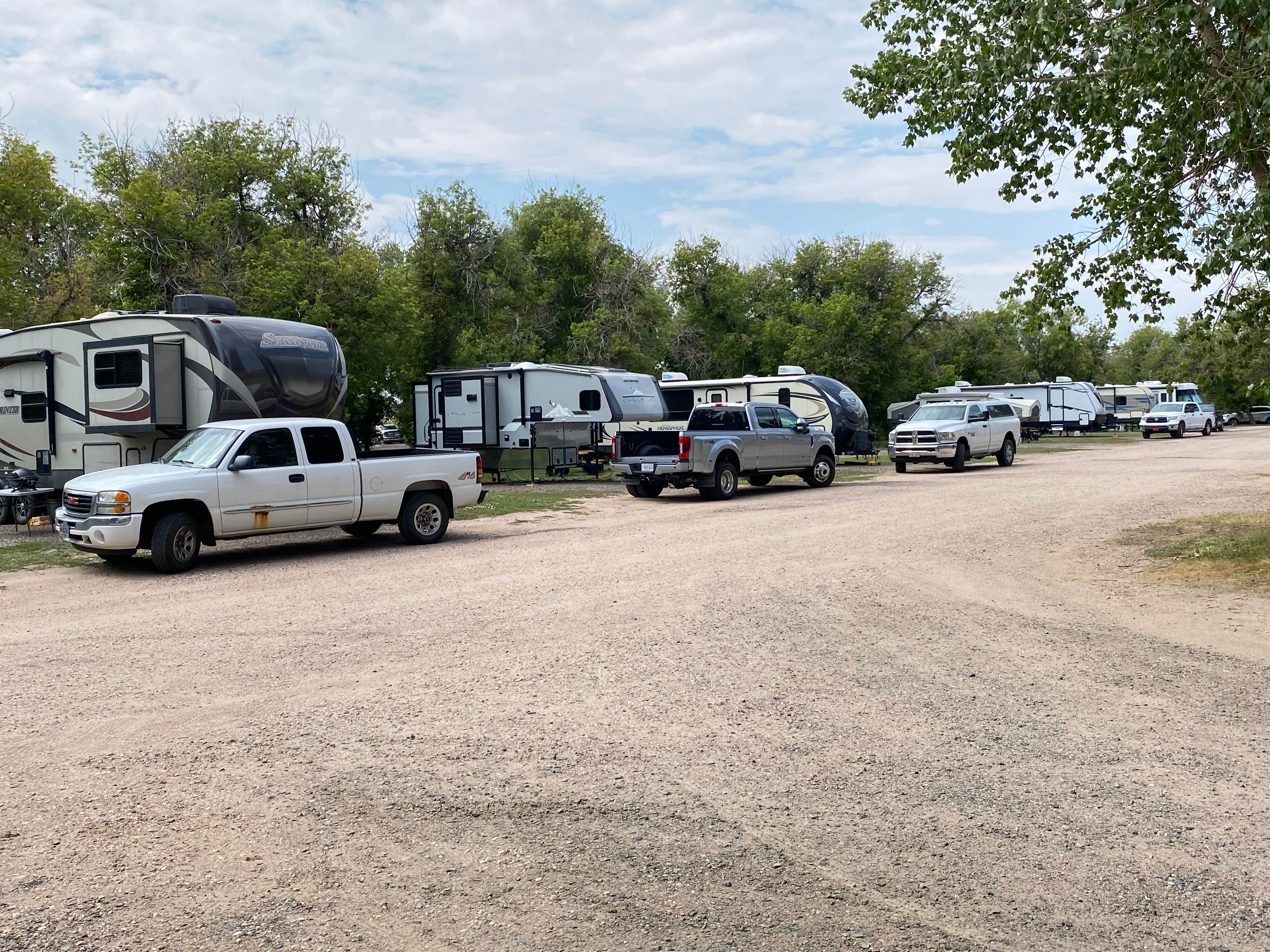Michael C.'s photo of rv camping at FE Warren AFB Crow near Pine Bluffs, WY