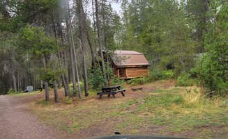 Nancy C.'s photo of glamping accommodations at Sundance Campground & RV Park near Babb, MT