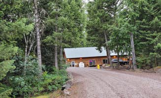 Nancy C.'s photo of glamping accommodations at Timber Wolf Resort near Babb, MT