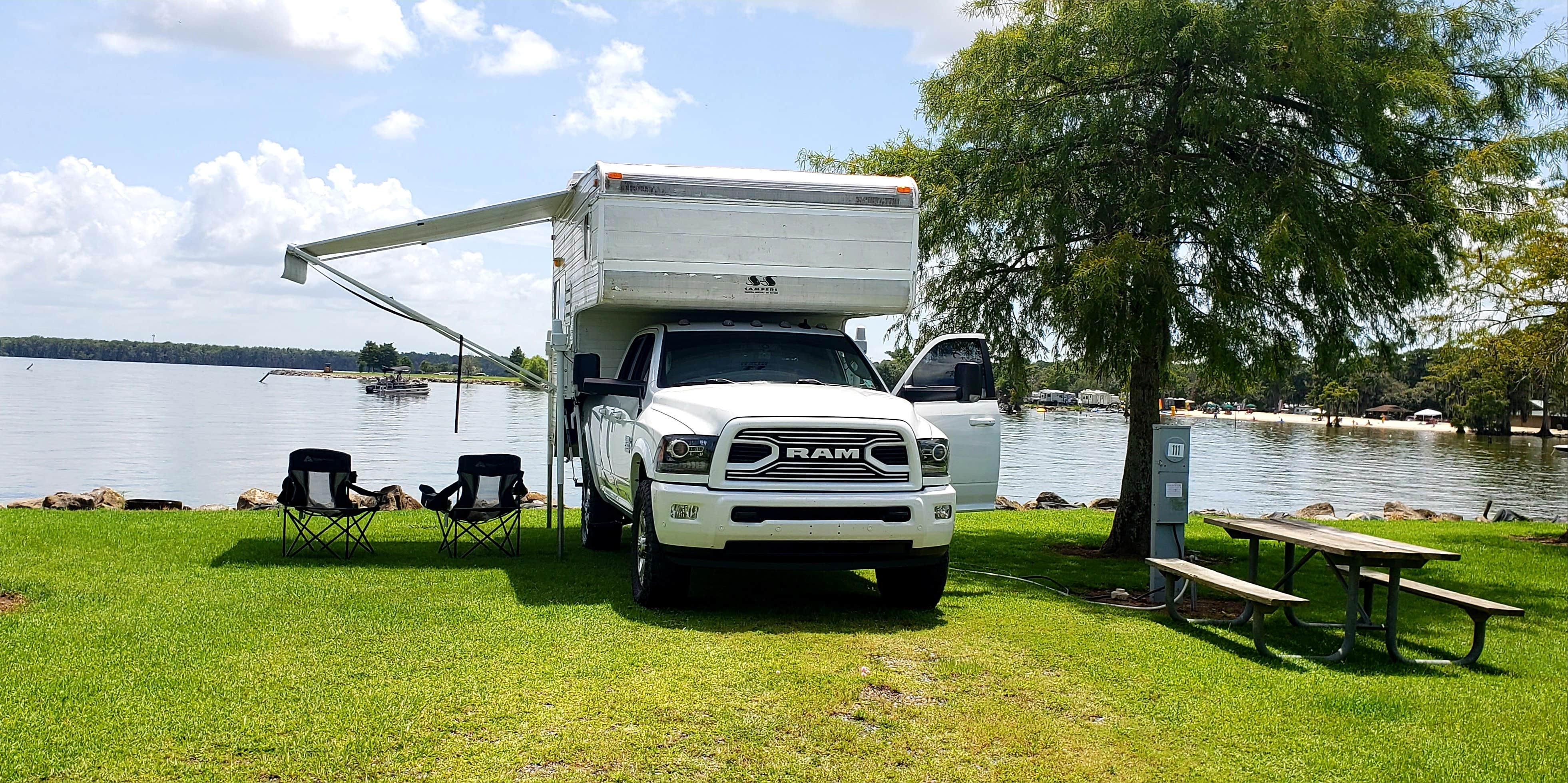 Kara M.'s photo of rv camping at Lake End Park Campground & Marina near Lockport, LA