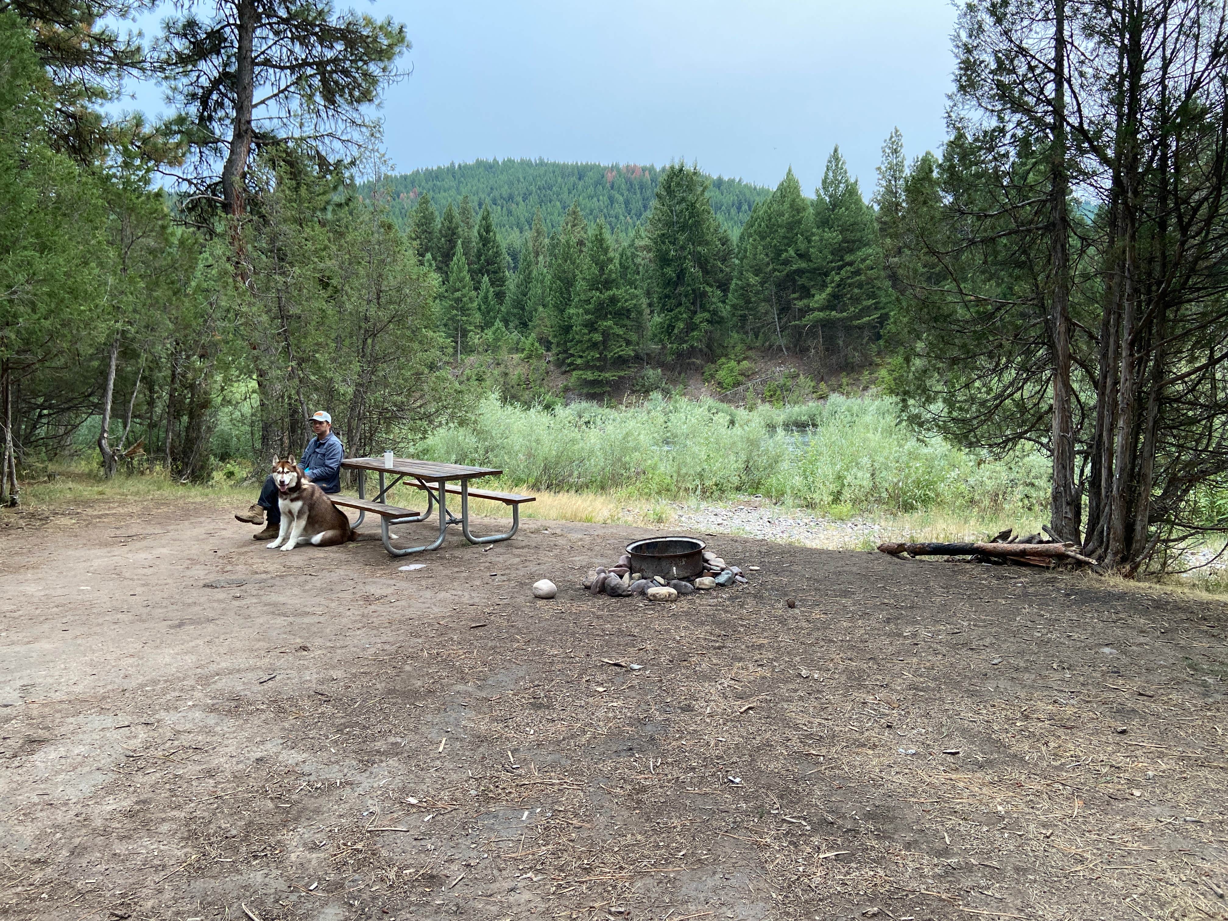 Camper-submitted photo at Corricks River Bend near Drummond, MT