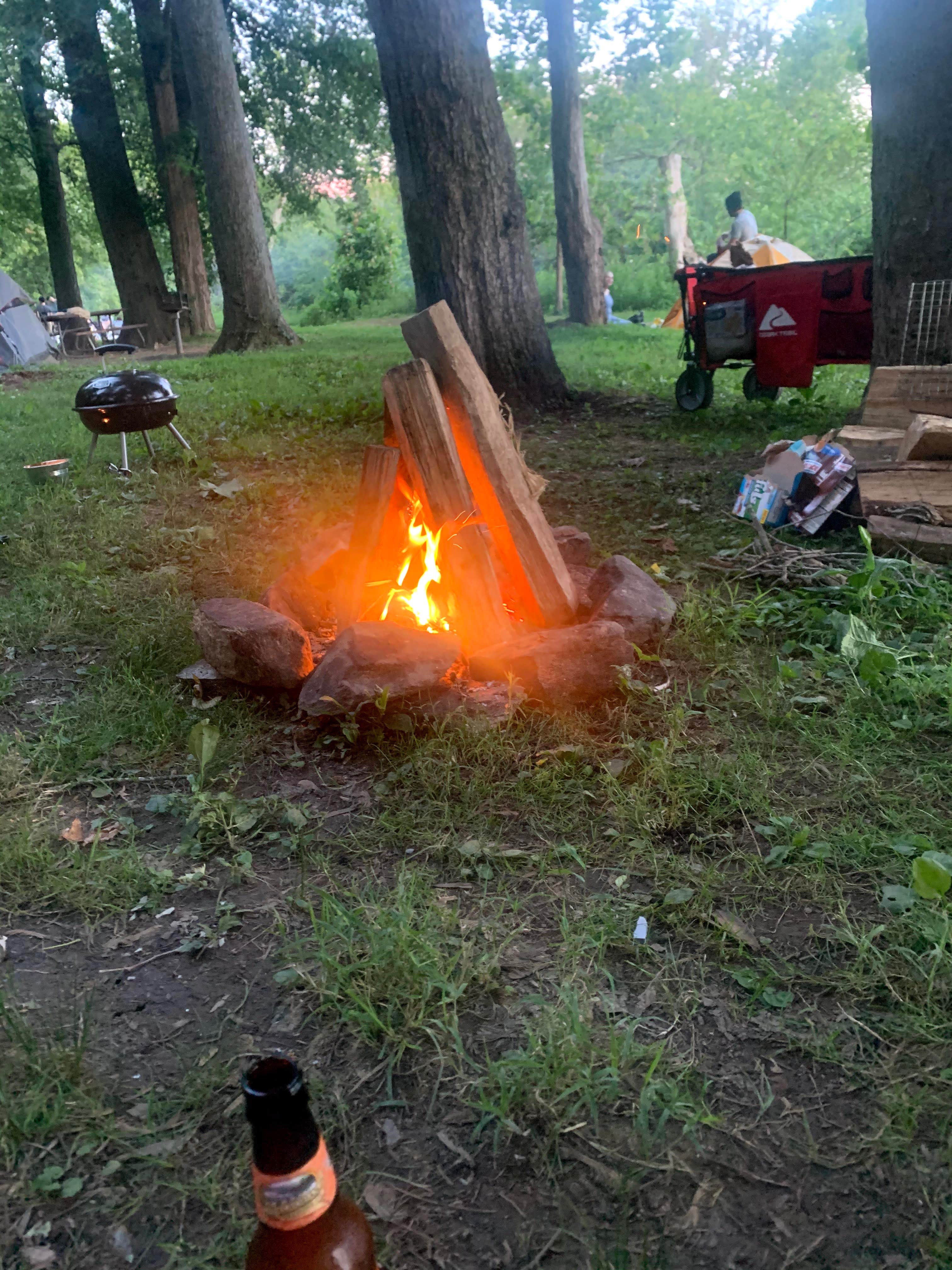 Camper submitted image from Swains Lock Hiker-biker Overnight Campsite — Chesapeake and Ohio Canal National Historical Park - 5