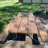 We had to picnic tables for our site