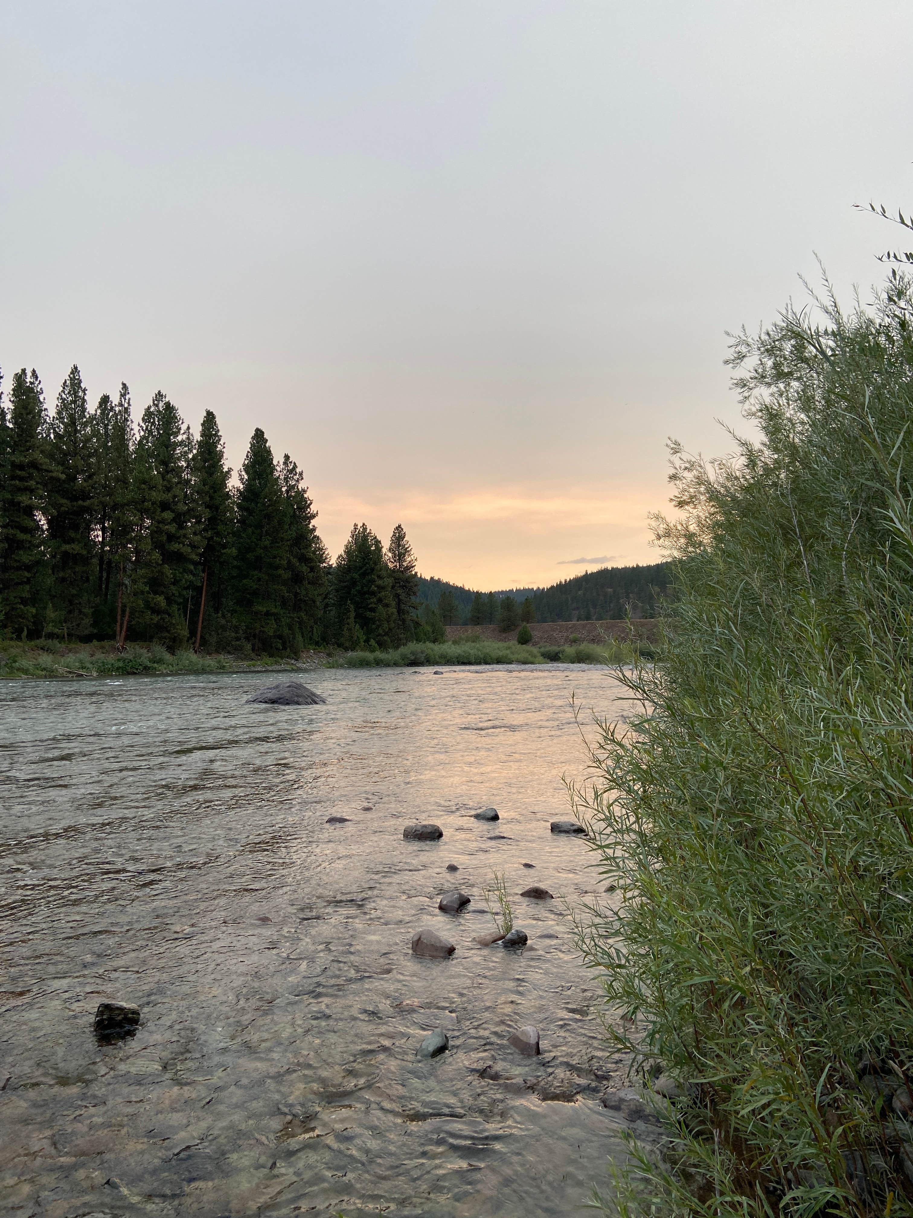 Camper-submitted photo at Corricks River Bend near Drummond, MT
