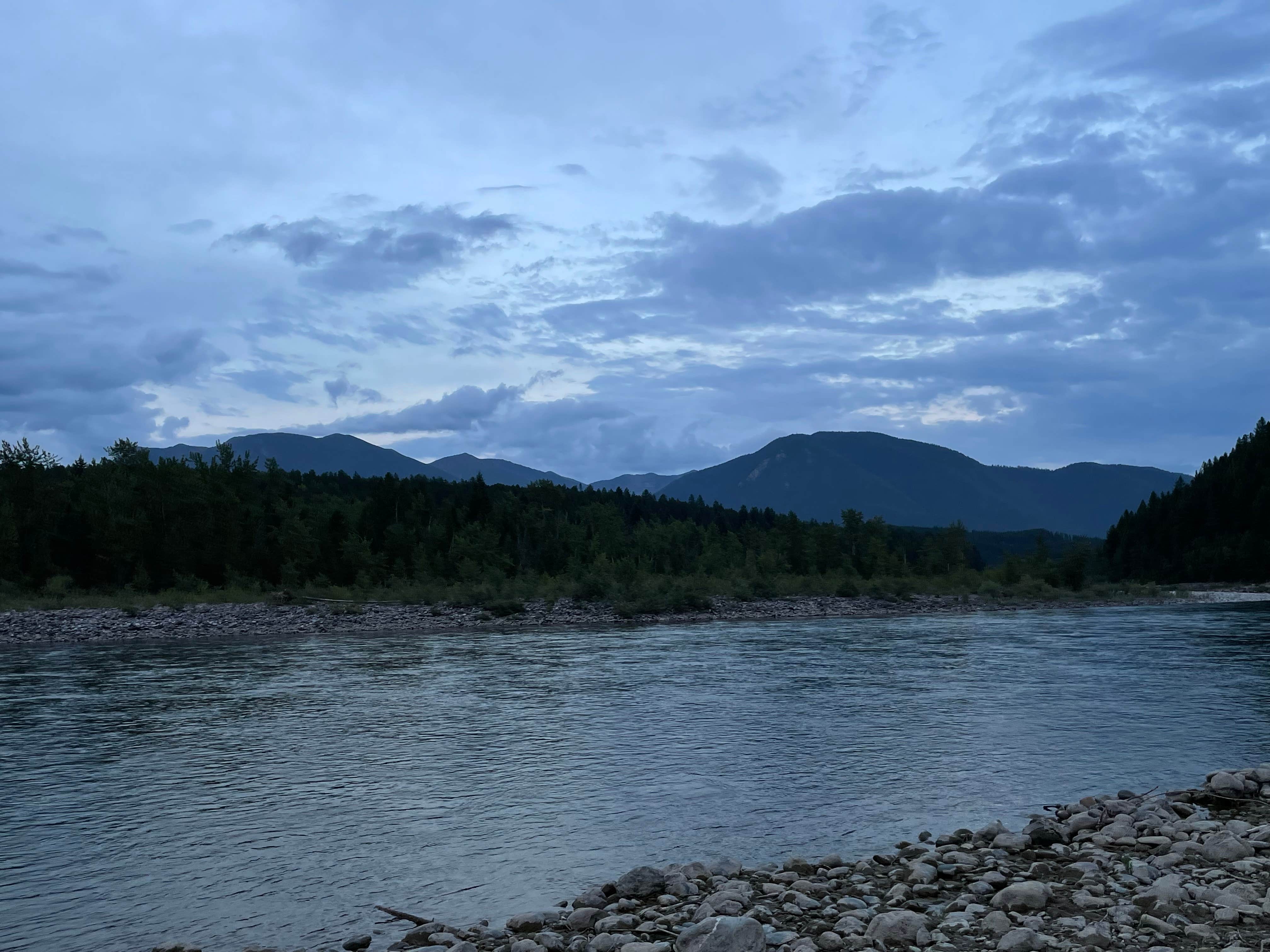 John H.'s photo of a dispersed camping area at Blankenship Bridge - Dispersed Camping near Polebridge, MT