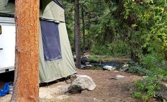 Jason W.'s photo of a dispersed camping area at Crazy Woman Canyon Road - dispersed camping near Big Horn, WY
