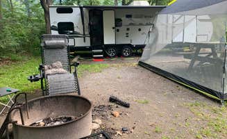 Jackie F.'s photo of rv camping at Frances Slocum State Park Campground near Laporte, PA