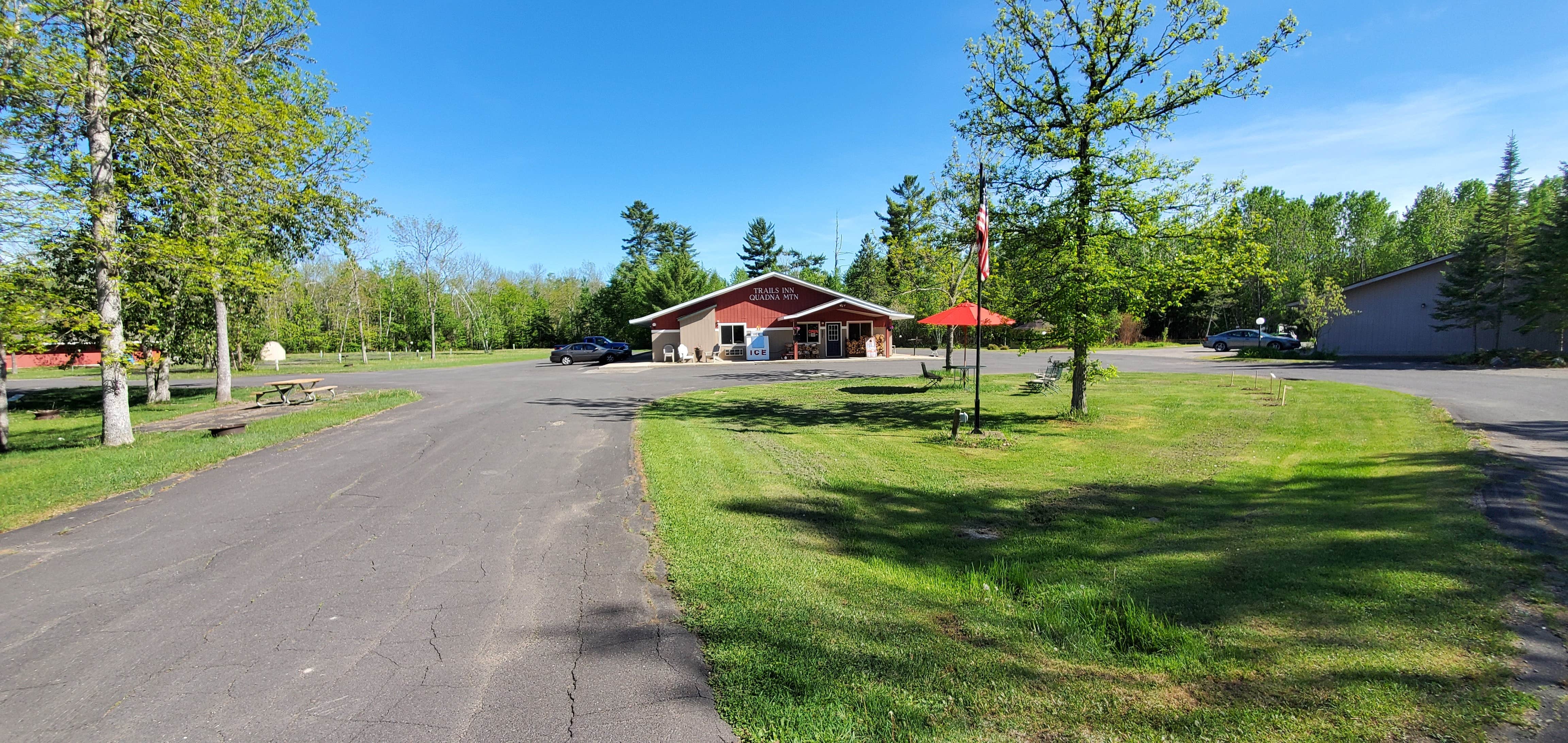Camper-submitted photo at Trails Inn Quadna Mountain Motel & RV Campground near Palisade, MN