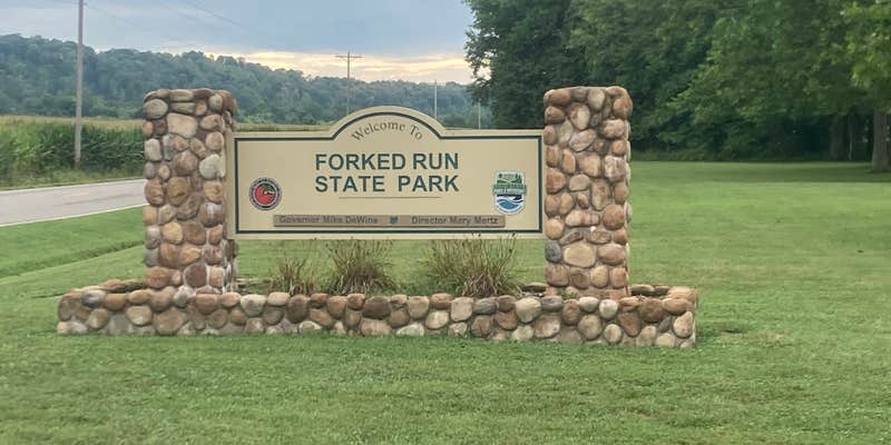 Camper submitted image from Forked Run State Park Campground