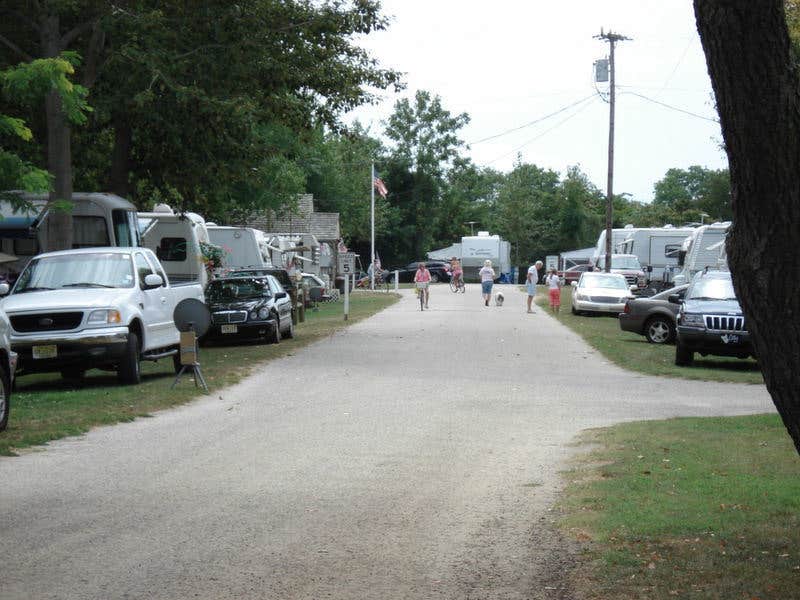 The Depot Travel Park, Campground Map