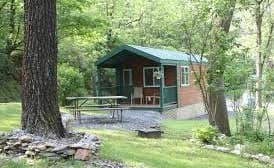 Jackie F.'s photo of a cabin at KOA Campground New Tripoli near Leesport, PA