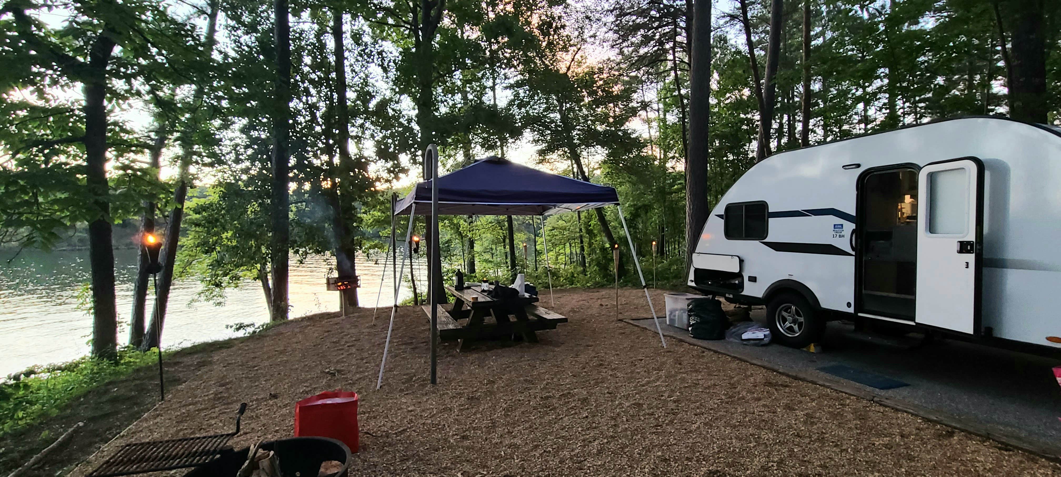 Rebekah C.'s photo of rv camping at Clear Creek Recreation Area near Cullman, AL