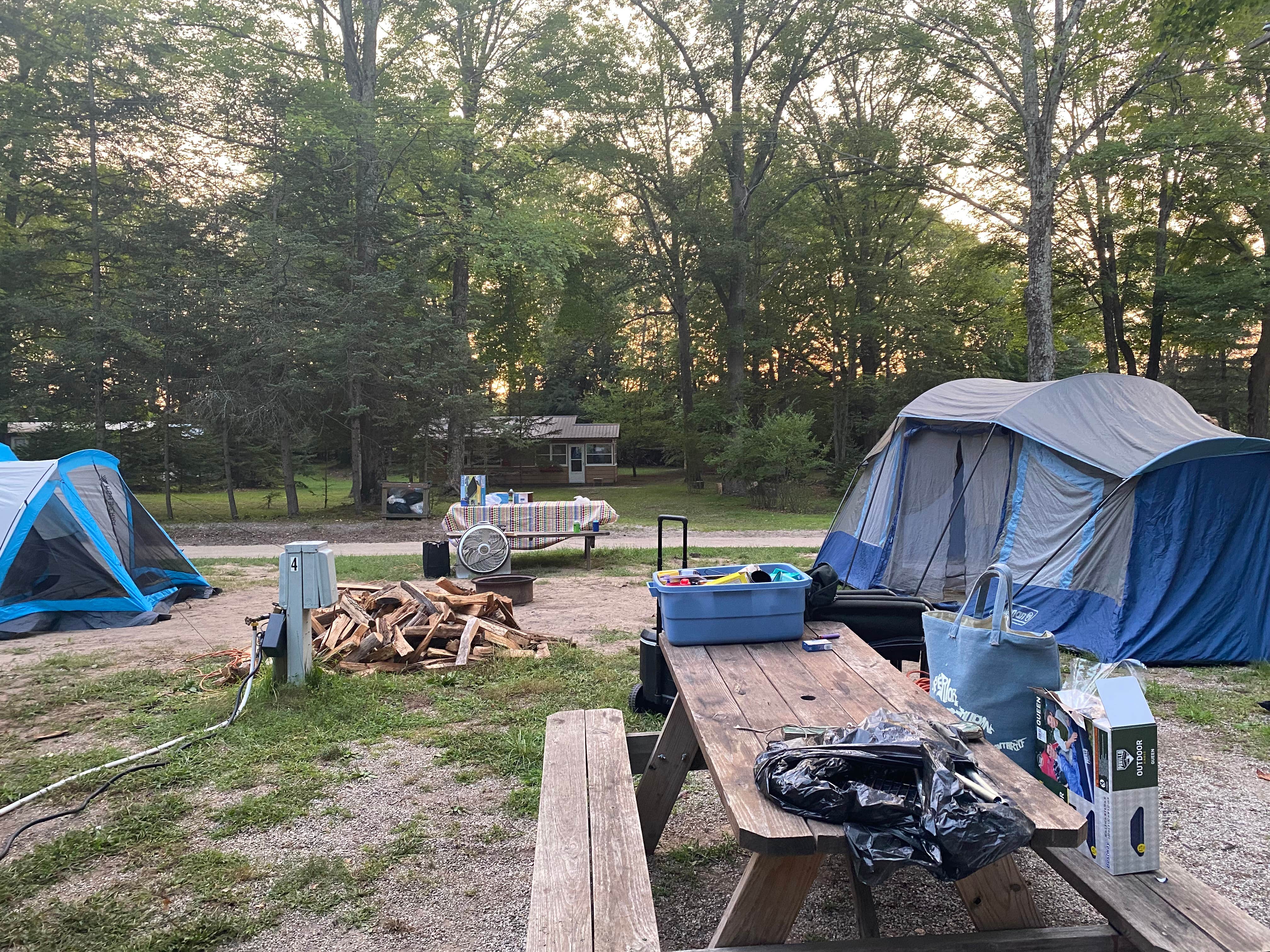 Camper submitted image from Matson's Big Manistee River Campground - 1