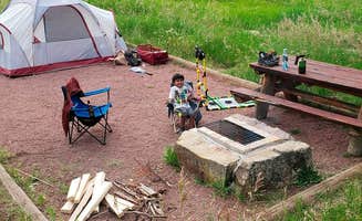 Noah E.'s photo of tent camping at Davenport Campground near Cañon City, CO