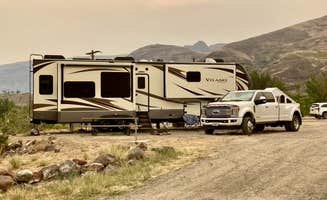 MickandKarla W.'s photo of rv camping at Indian Creek Campground — Lake Owyhee State Park near Homedale, ID