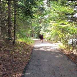 hiking/ biking trail
