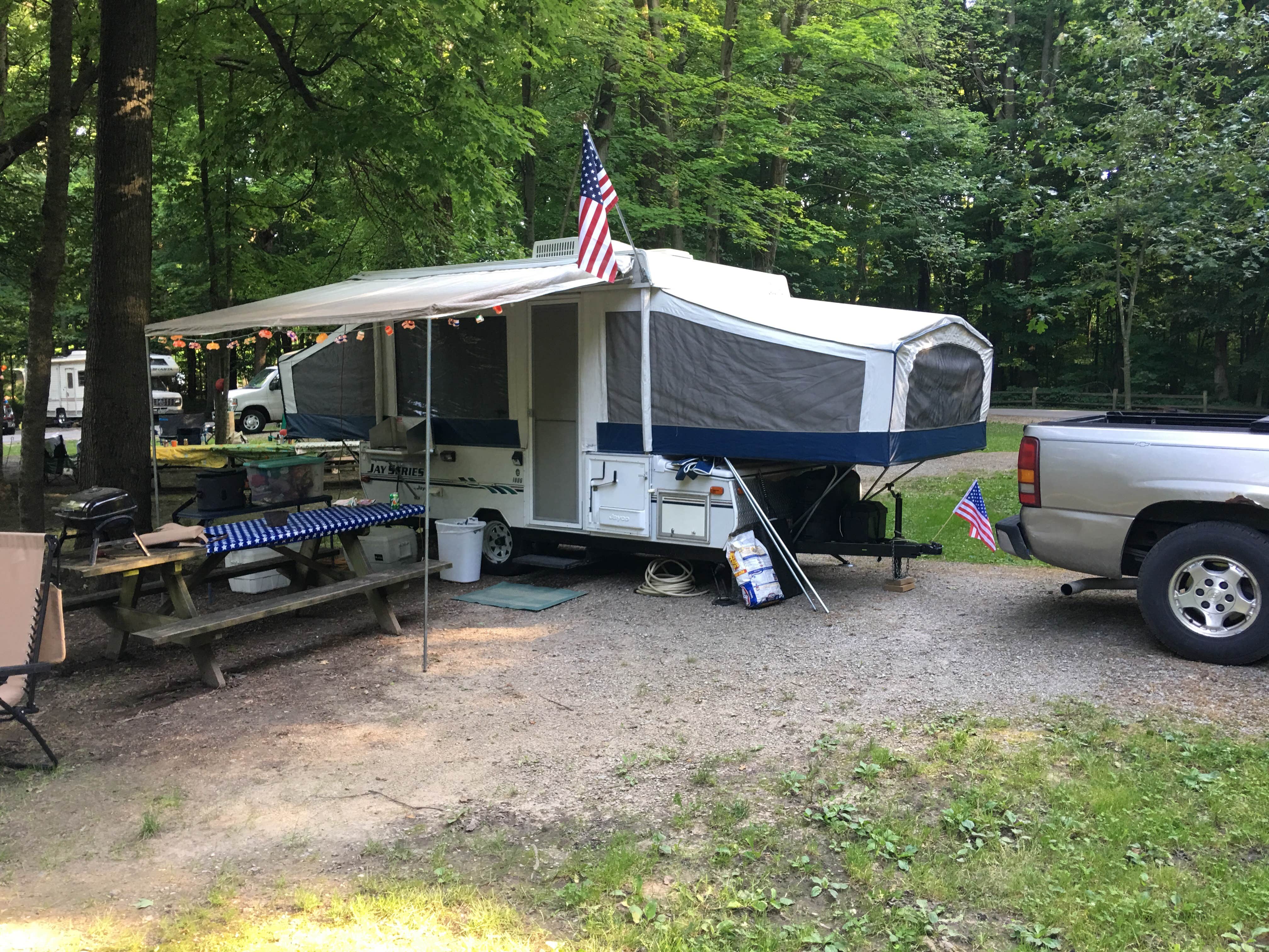 Camper-submitted photo at Chain O' Lakes State Park Campground in Indiana