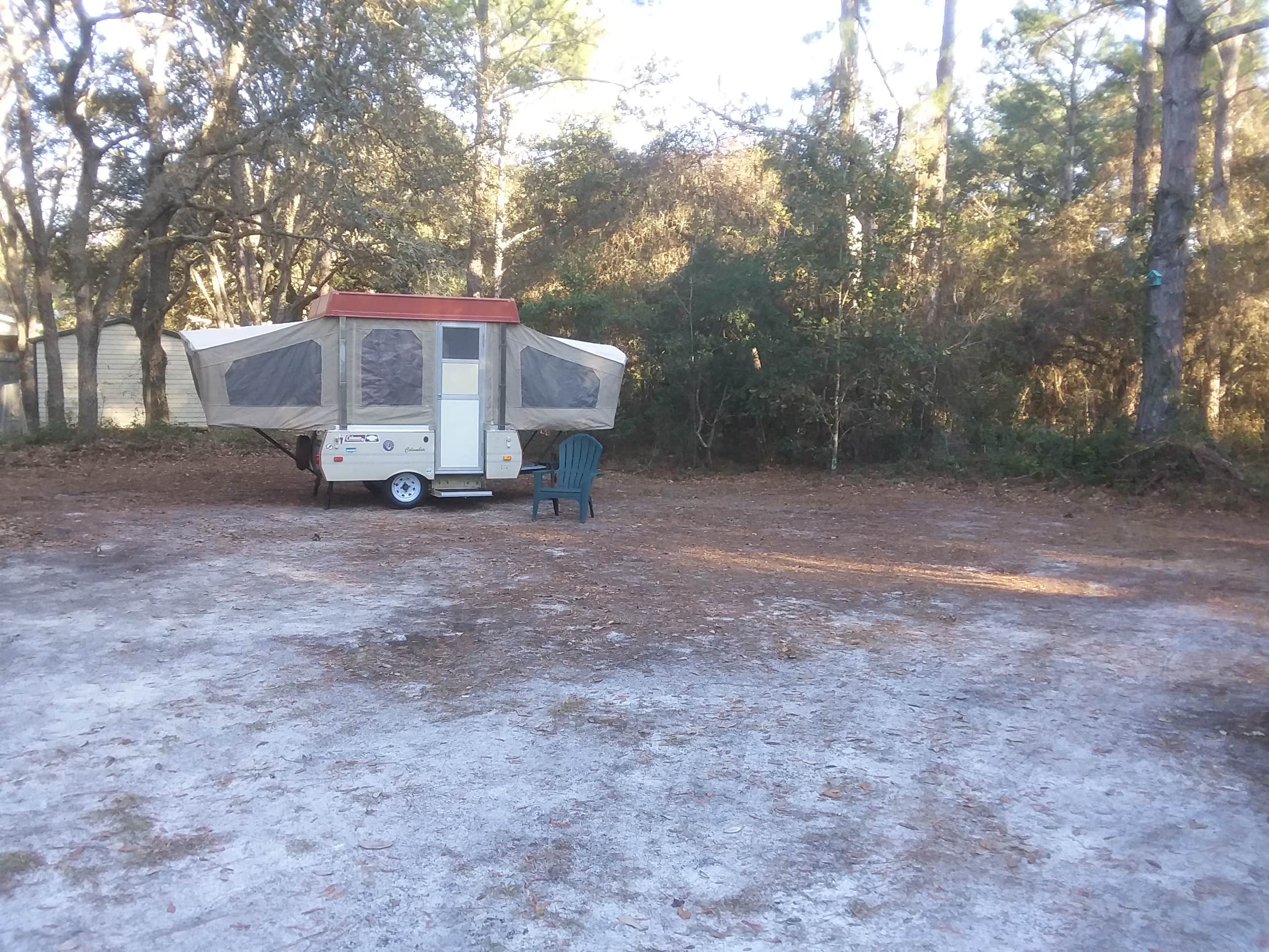 Allen C.'s photo of rv camping at Dude Off Grid's Tent Sites near Citra, FL