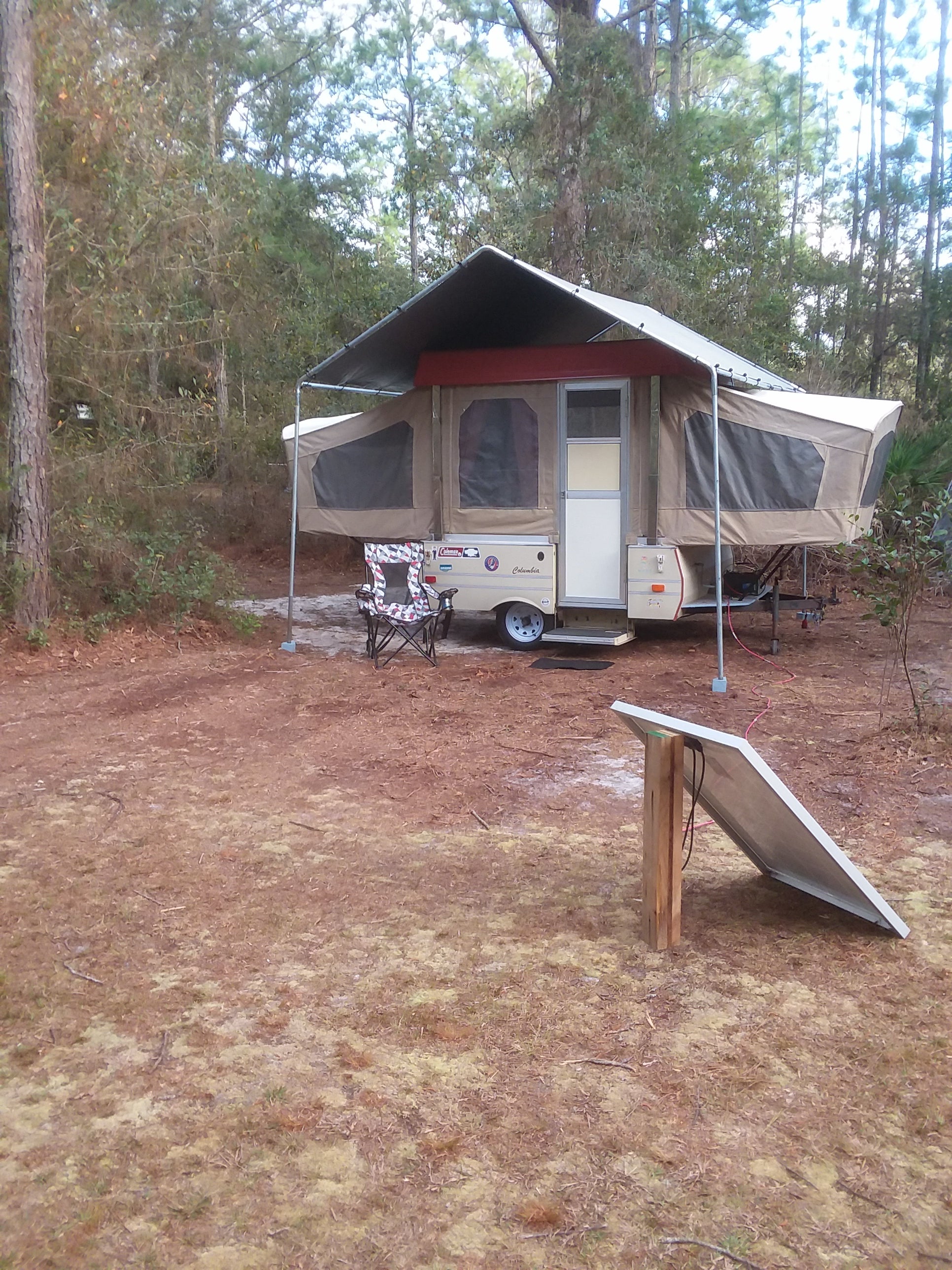 Camper submitted image from Dude Off Grid's Tent Sites - 4